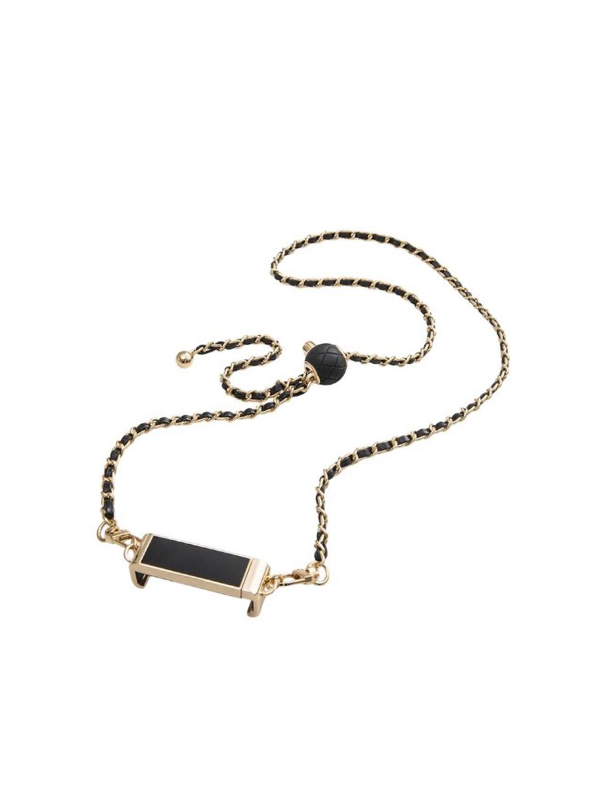 Łańcuch / Smycz z uchwytem GLAMOUR wszystkie modele max 80mm szer. CZARNY