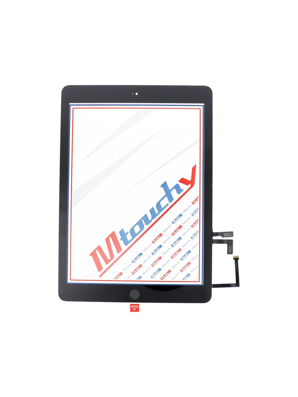 MUSTTBY Ekran dotykowy + taśma klejąca + Home do iPAD Air1 (czarny)