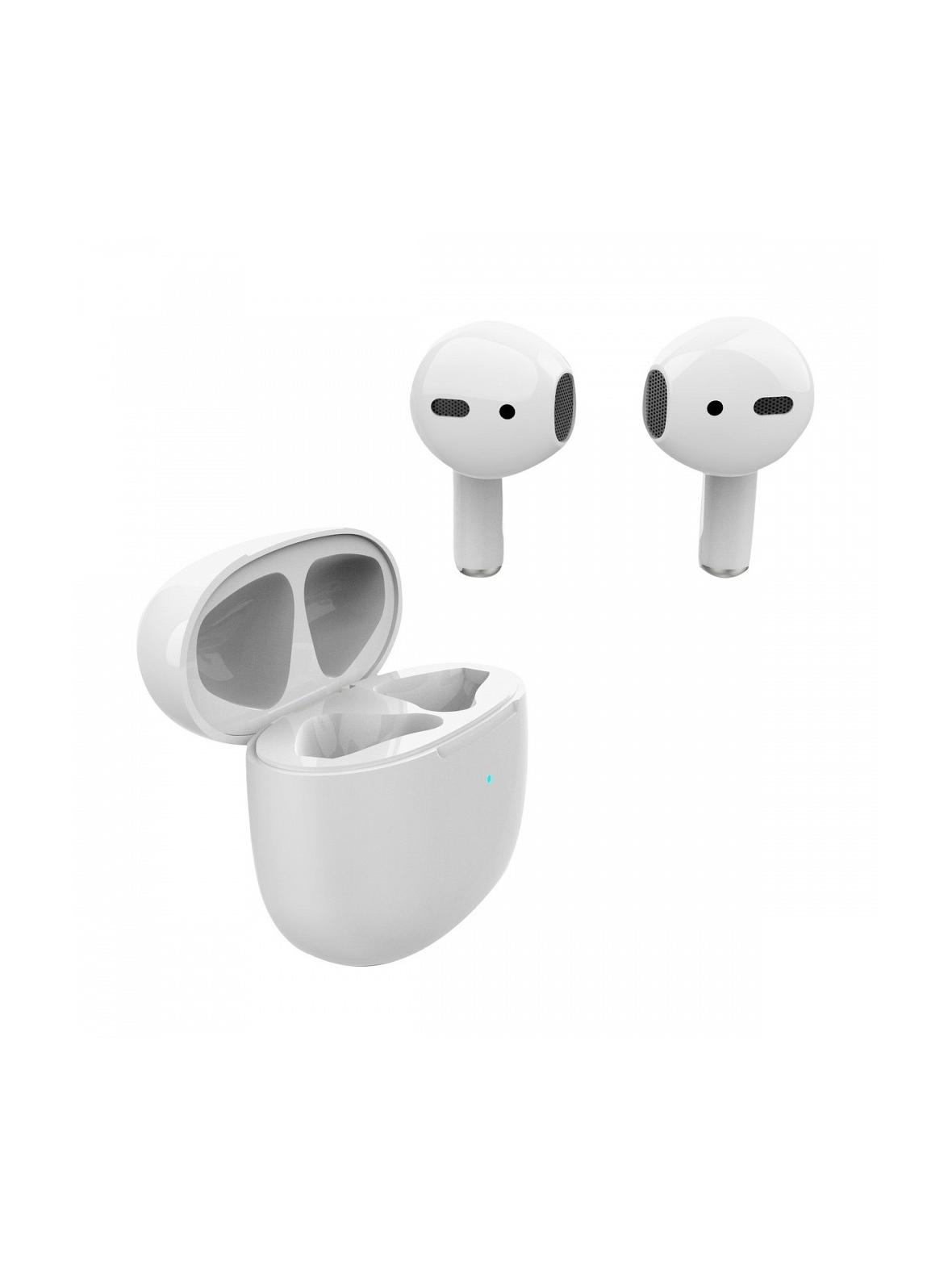 ART słuchawki bezprzewodowe bluetooth TWS + stacja dokująca ze złączem Lightning AP-TW-B1 białe