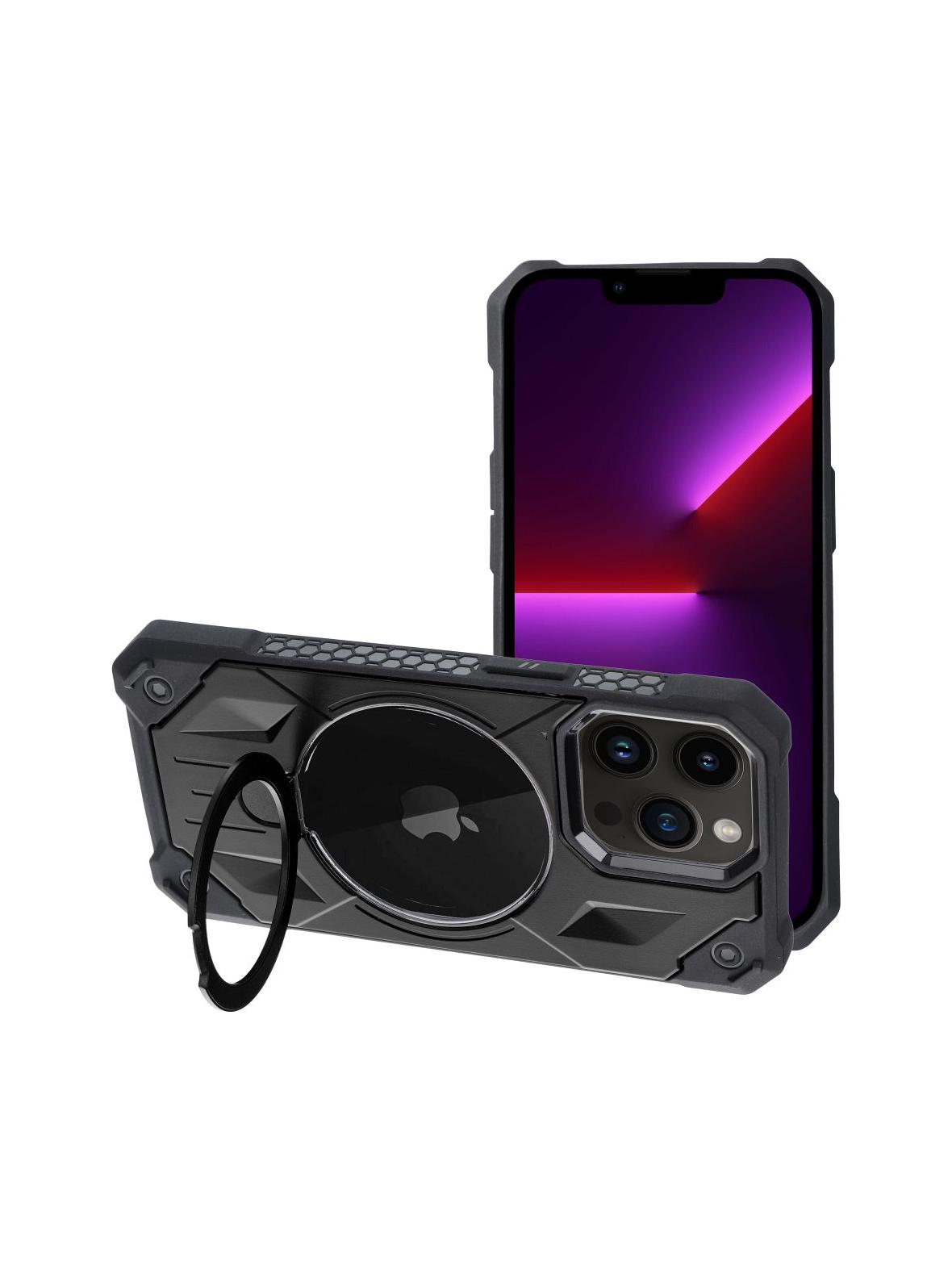 Futerał ARMOR MAG COVER kompatybilny z MagSafe do IPHONE 13 Pro czarny