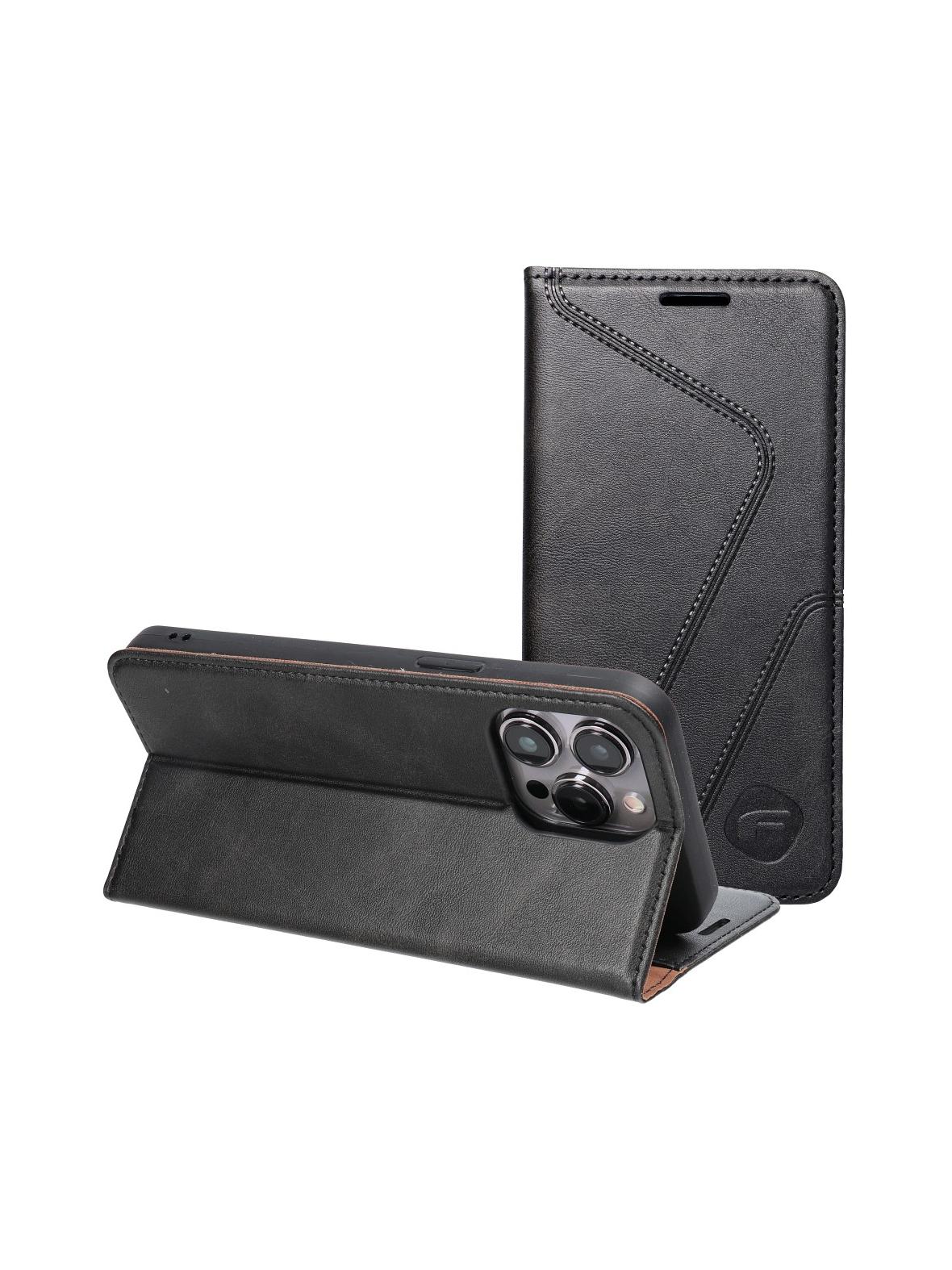 Pokrowiec na Xiaomi Redmi Note 13 PRO 5G Forcell F-Protect RFID Blocker Book czarny