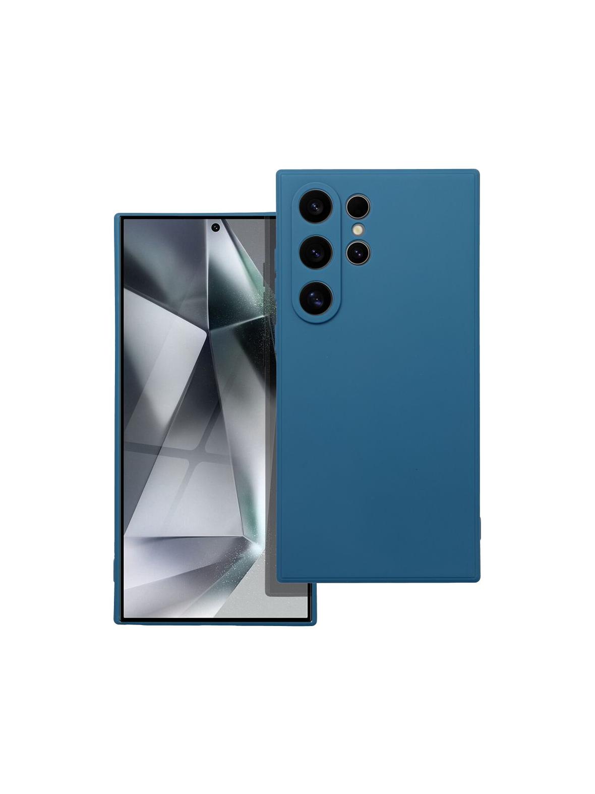 Futerał MATT do SAMSUNG S24 Ultra niebieski