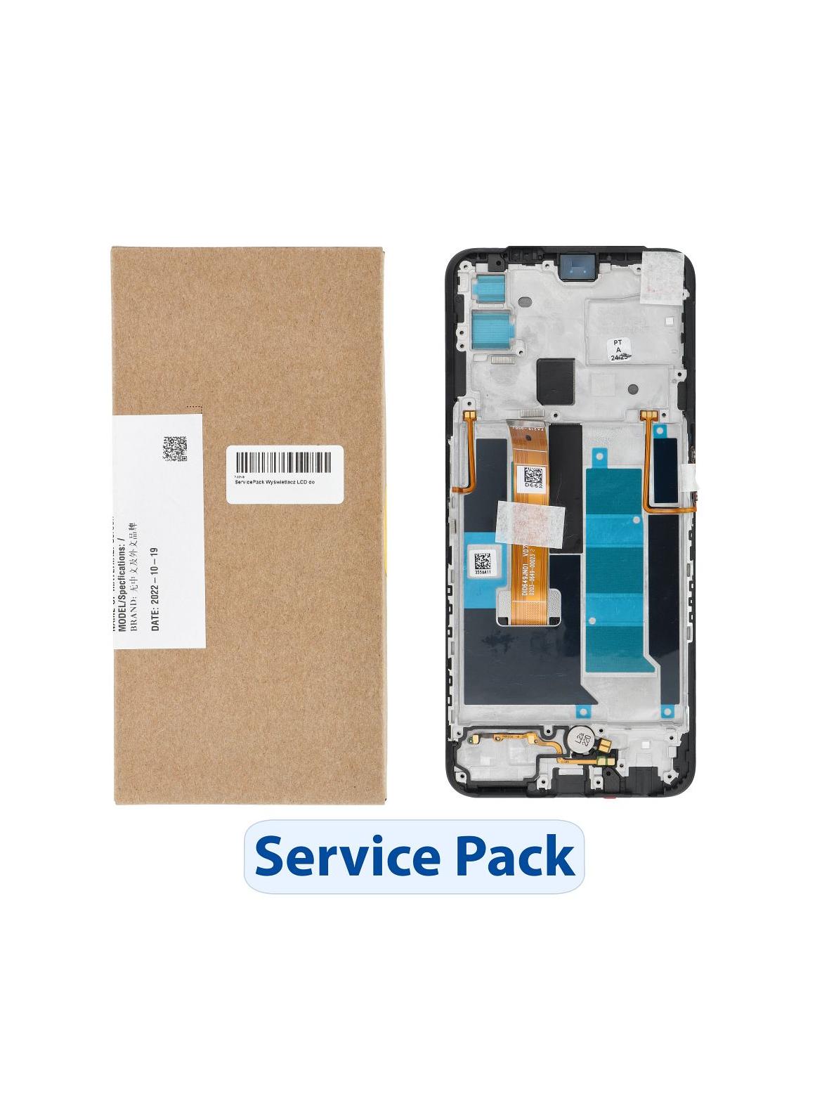 ServicePack Wyświetlacz LCD do REALME 7 5G  4909261