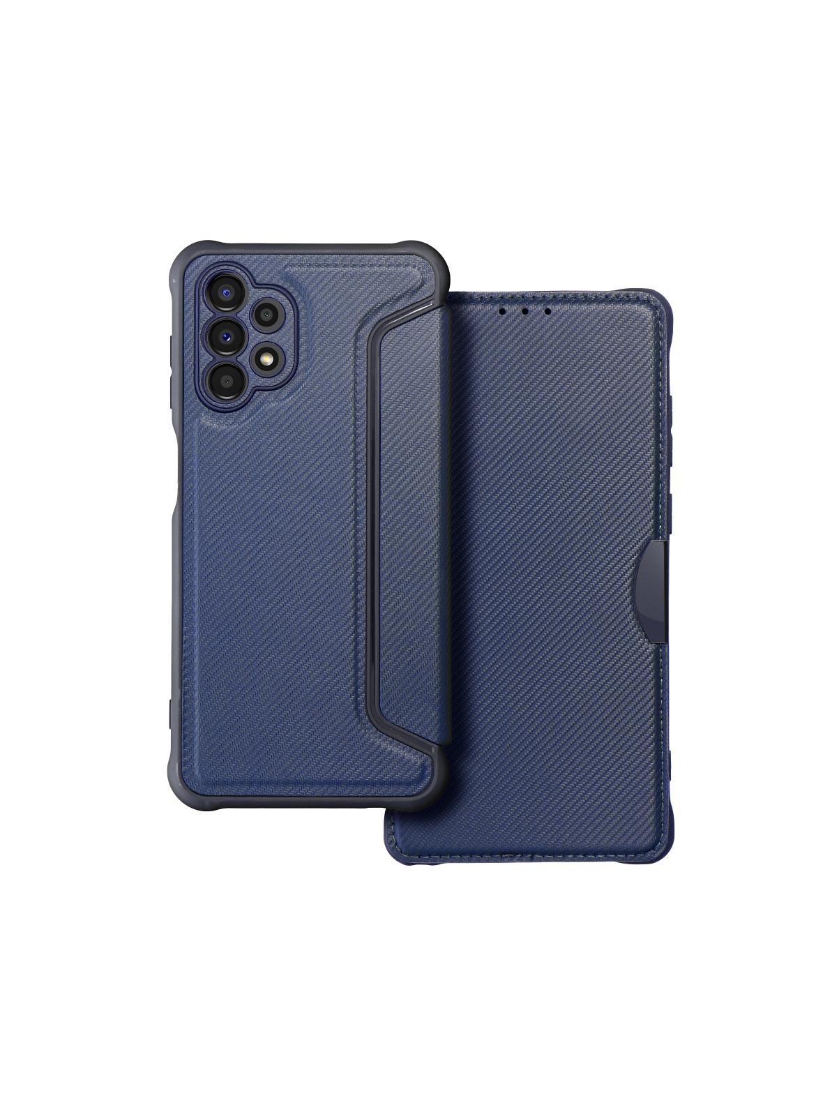 Kabura RAZOR Book do SAMSUNG A13 4G niebieski