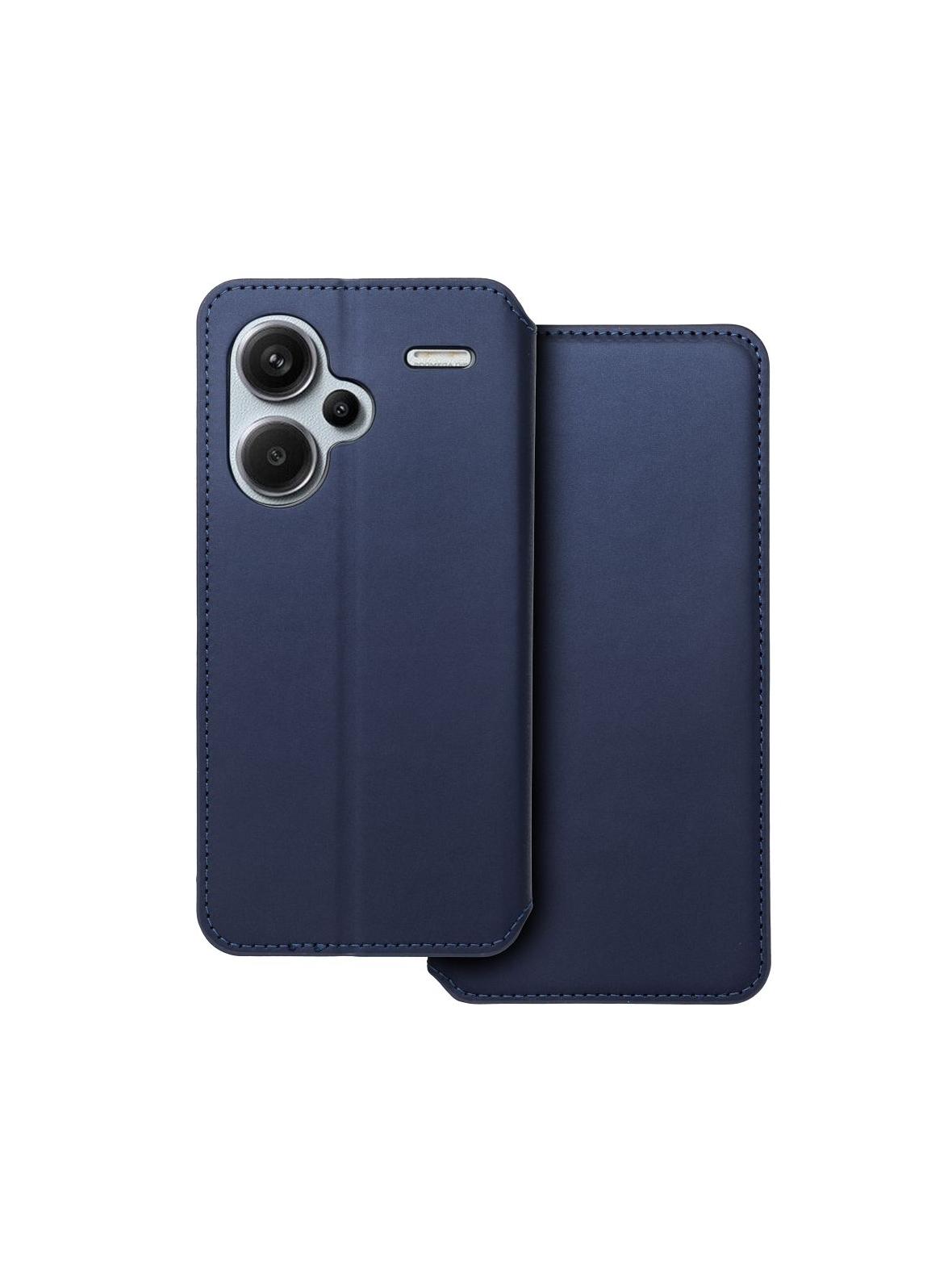 Kabura DUAL POCKET Book do XIAOMI Redmi Note 13 Pro Plus 5G granatowy