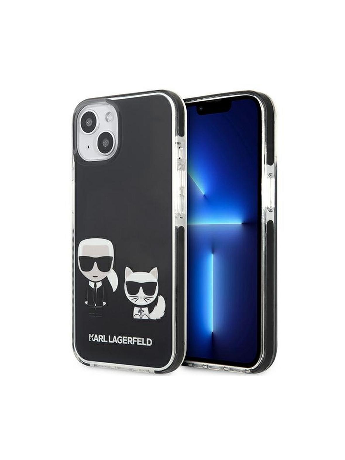 KARL LAGERFELD futerał do IPHONE 13 Mini KLHCP13STPEKCK (K C Bodies) czarny