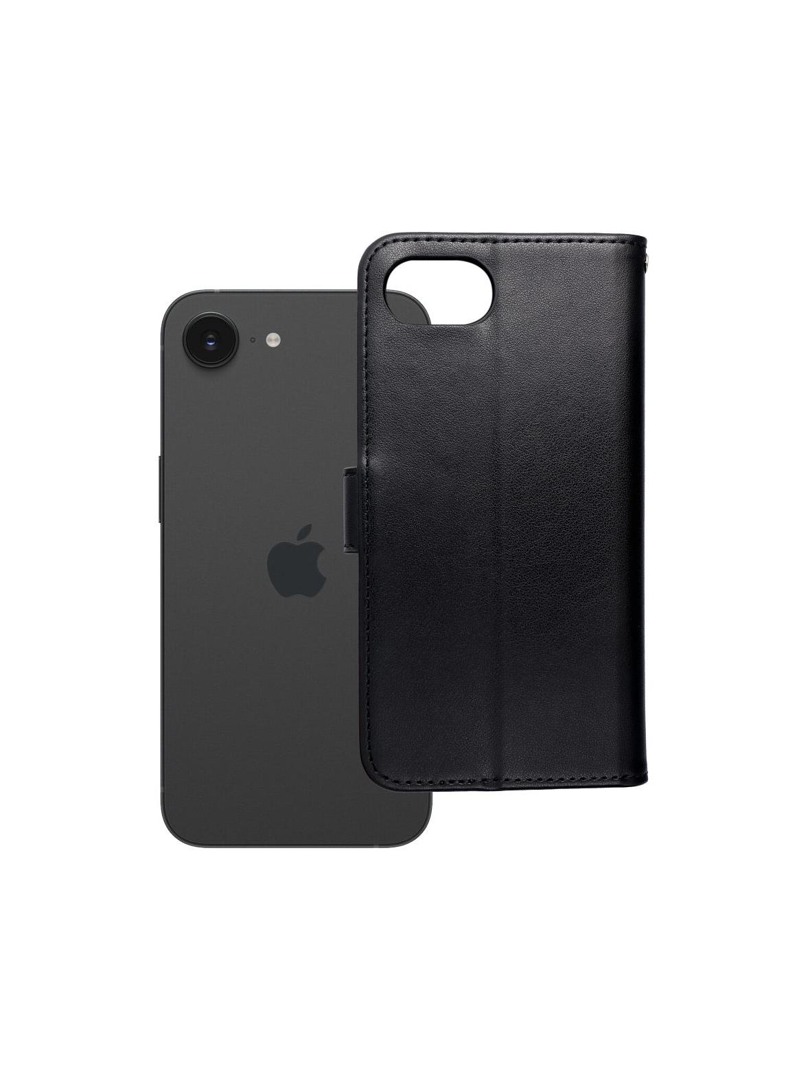 Kabura MEZZO Book do IPHONE 16e (SE 4 2025) teddy bear czarny