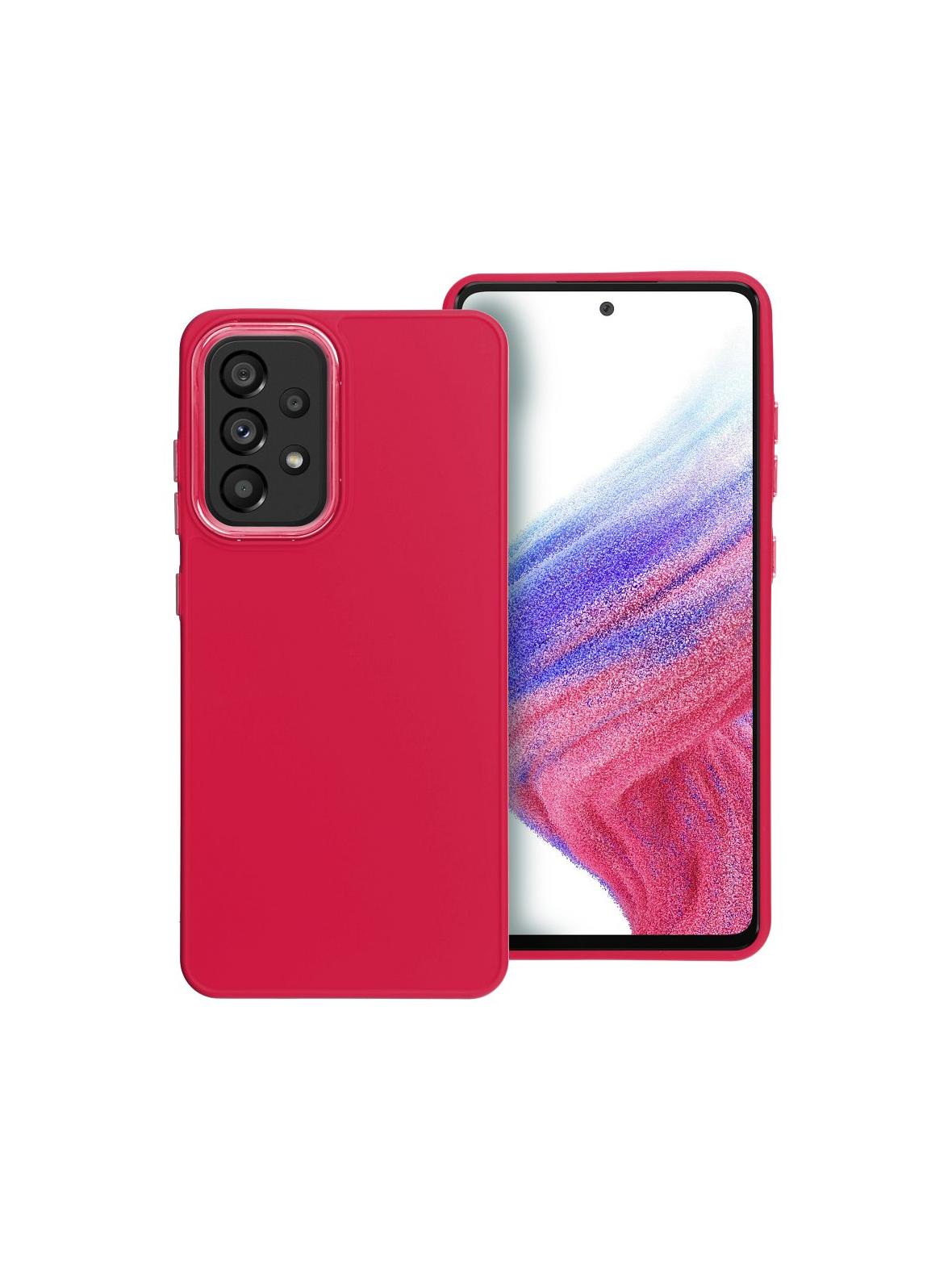 Futerał FRAME do SAMSUNG A52 5G / A52 LTE ( 4G ) / A52s 5G magneta