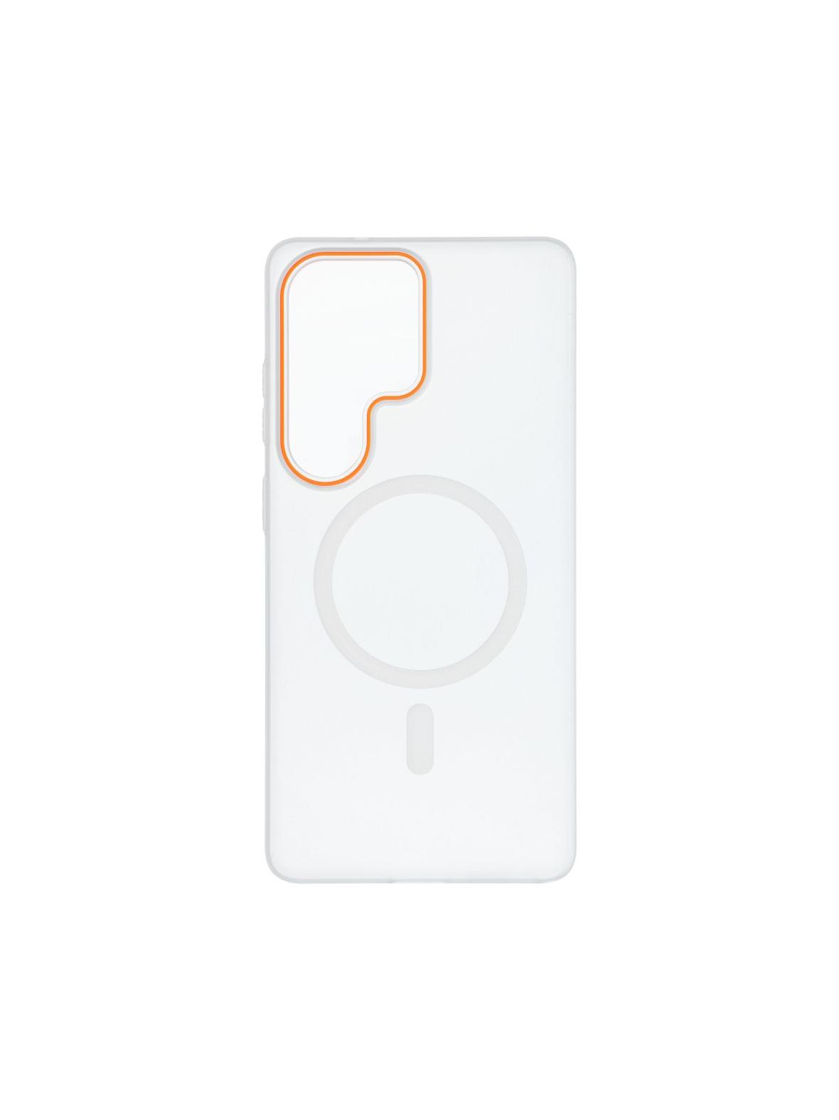 Futerał do Samsung S26 ULTRA Go Orange zgodny z MagSafe transparentny