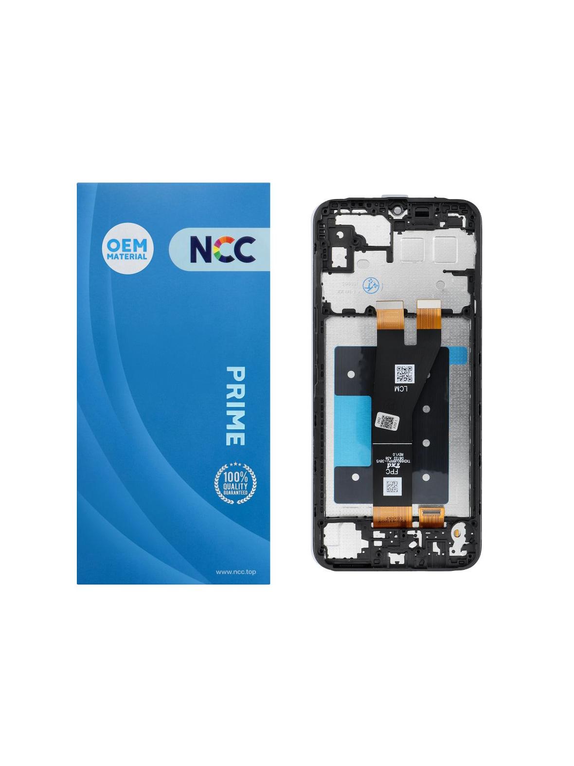 NCC Wyświetlacz LCD do SAMSUNG A14 5G A146 P/U OEM z ramką