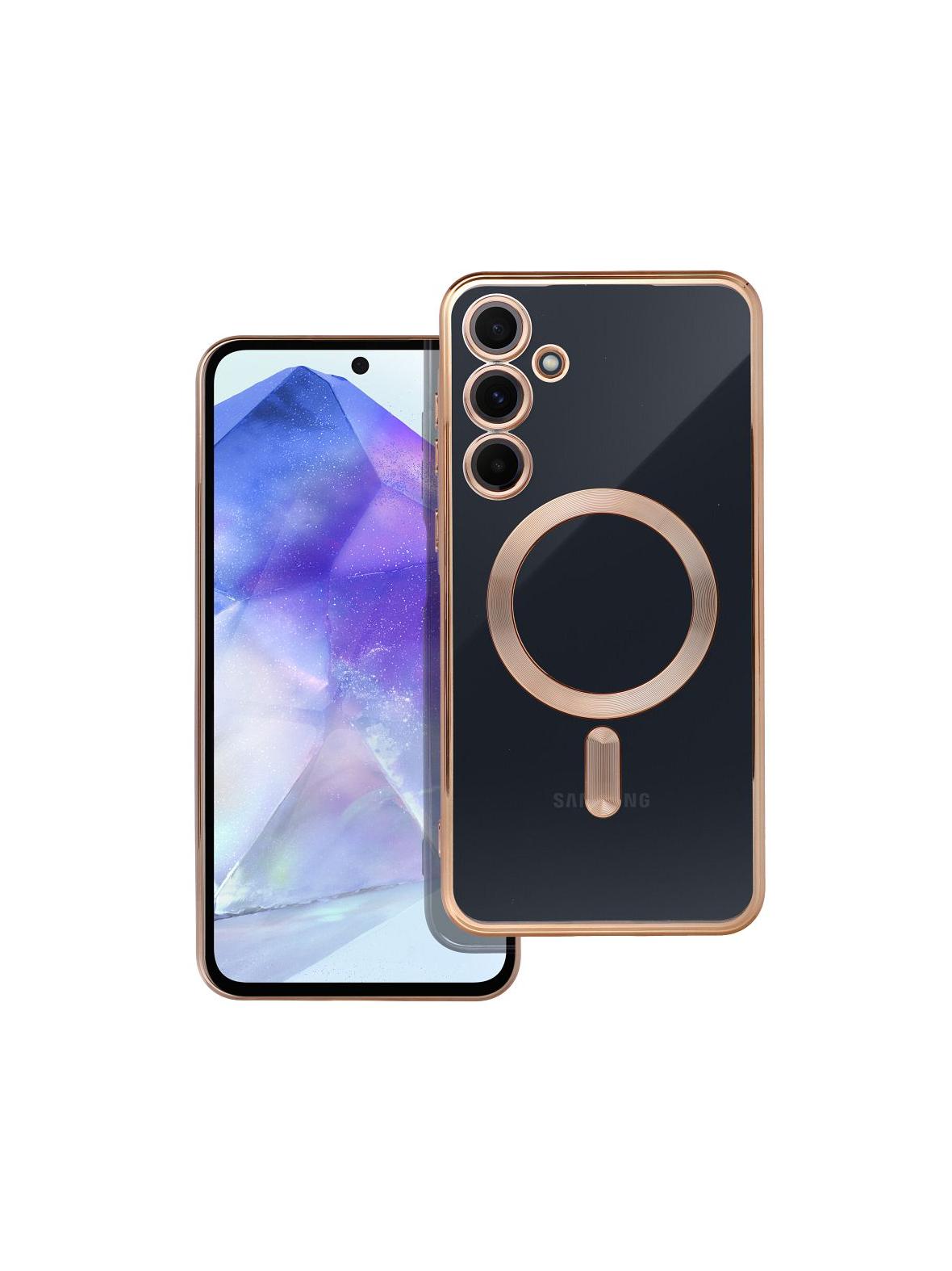 Futerał ELECTRO MAG COVER kompatybilny z MagSafe do SAMSUNG A55 złoty