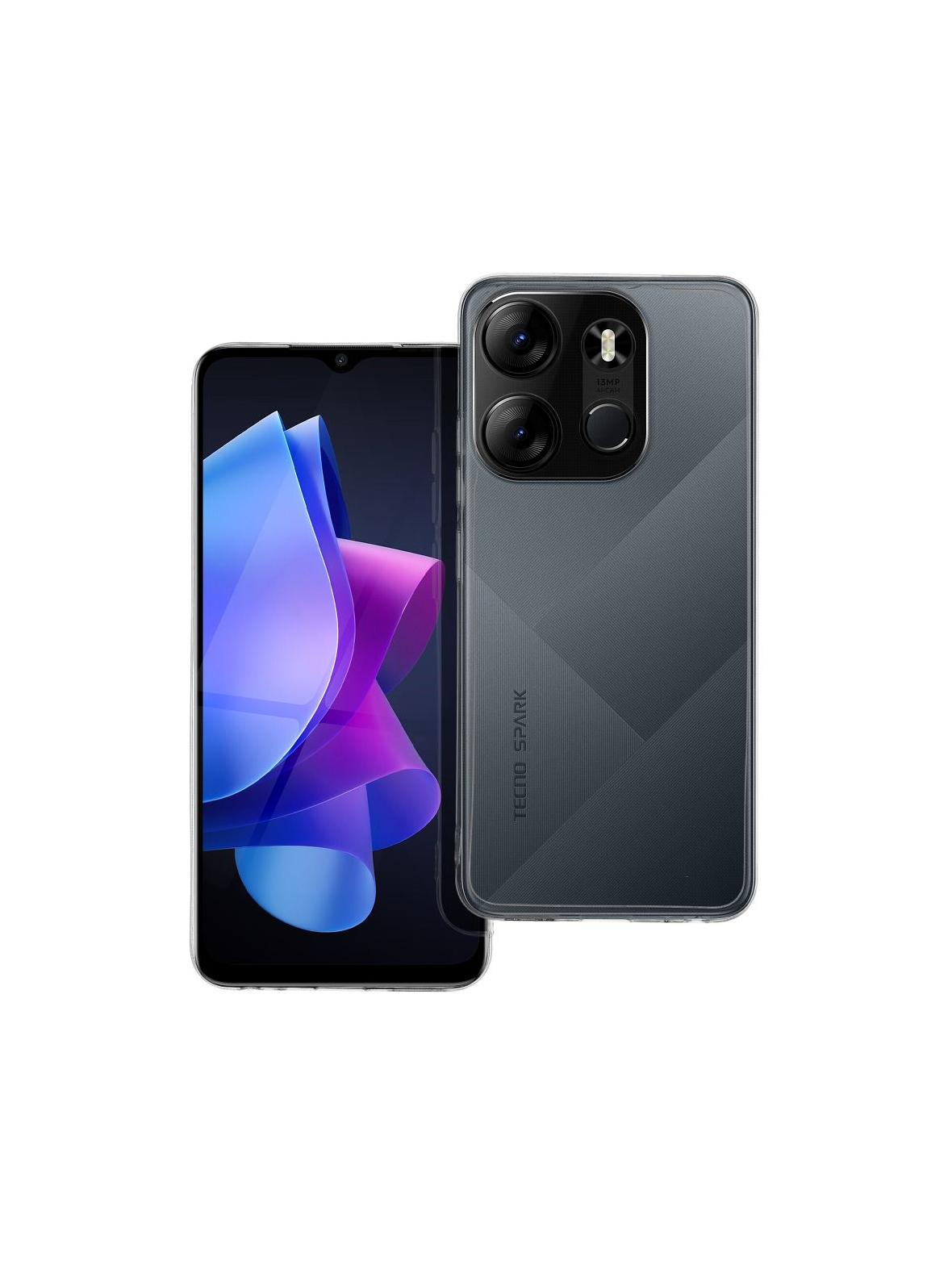 Futerał CLEAR CASE 2 mm do TECNO Spark GO 2023 (camera protection) transparentny