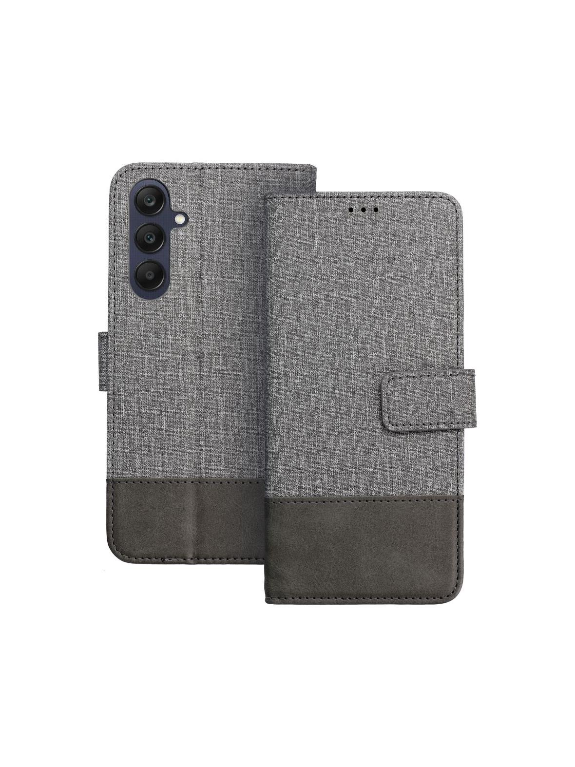 Kabura GOMMA Book do SAMSUNG A35 5G szary