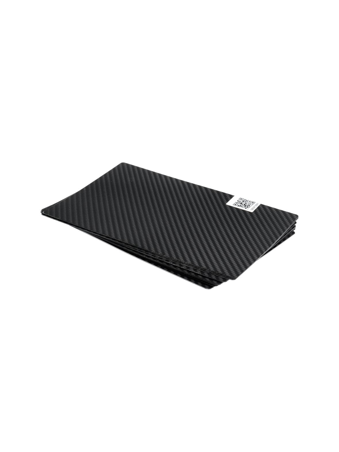 Folia do cięcia do plotera na tył telefonu 180 x 120 mm 10 sztuk - carbon