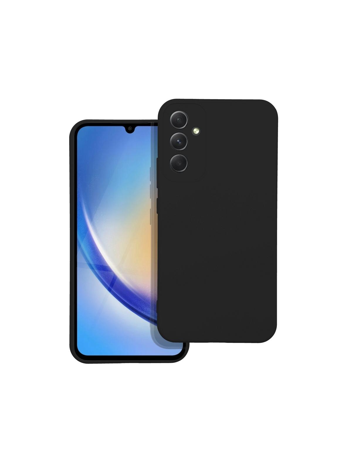 Futerał SILICONE do SAMSUNG A34 5G czarny