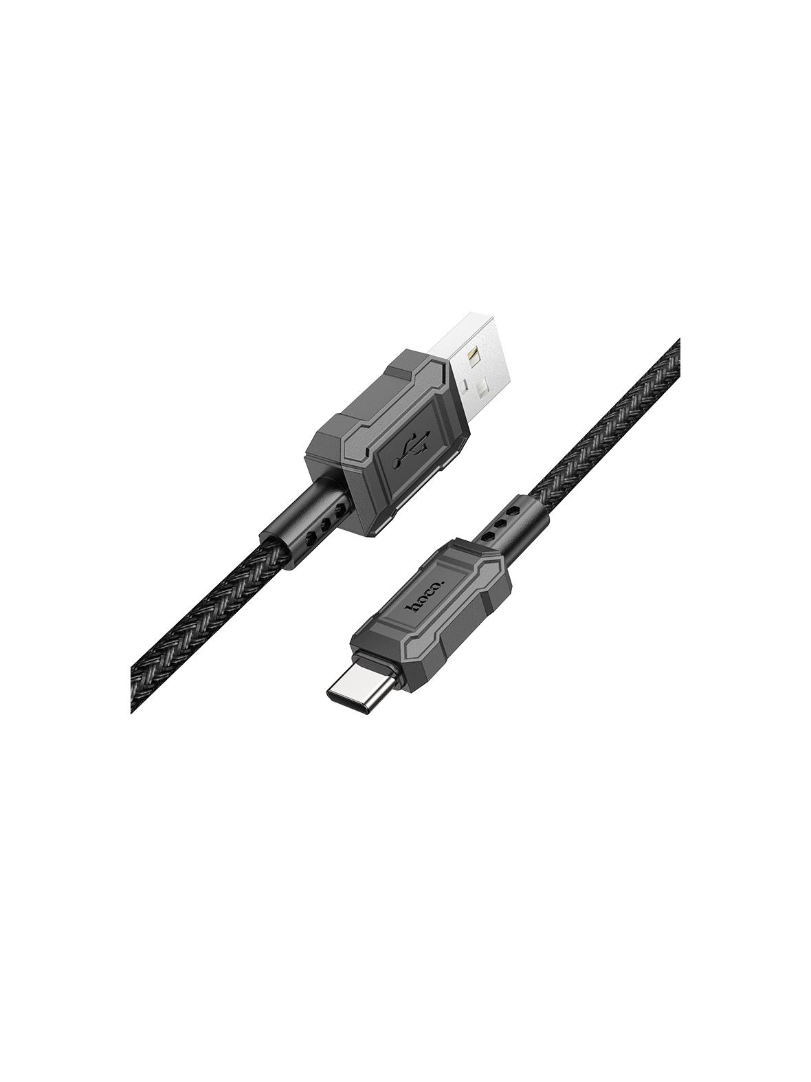 Kabel USB A do USB C Hoco 3A 1 m X94 czarny