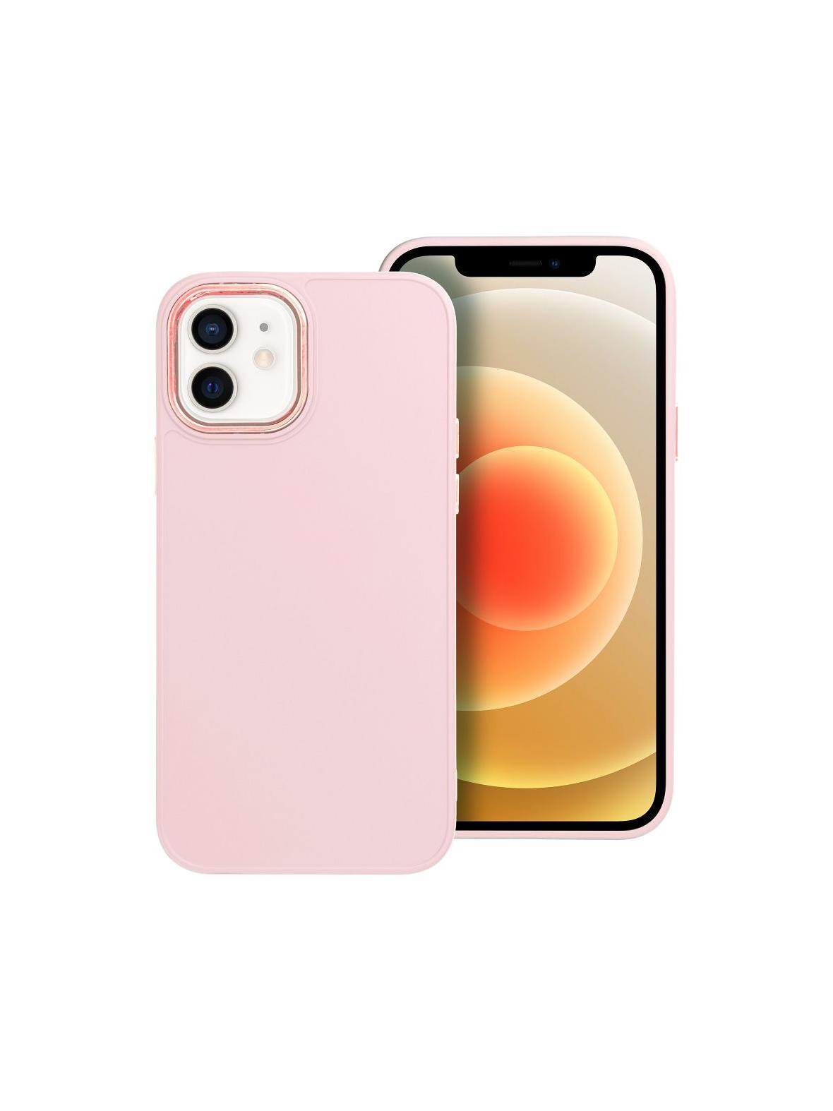 Futerał FRAME do IPHONE 12 / 12 Pro pudrowy róż