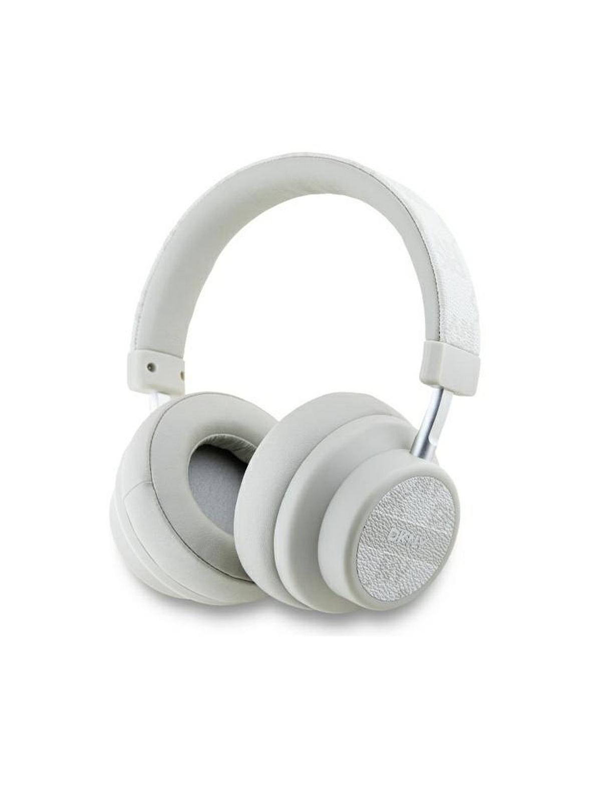 Słuchawki bezprzewodowe nauszne DKNY Checkered Pattern DKBHM2PCSHLP perłowy