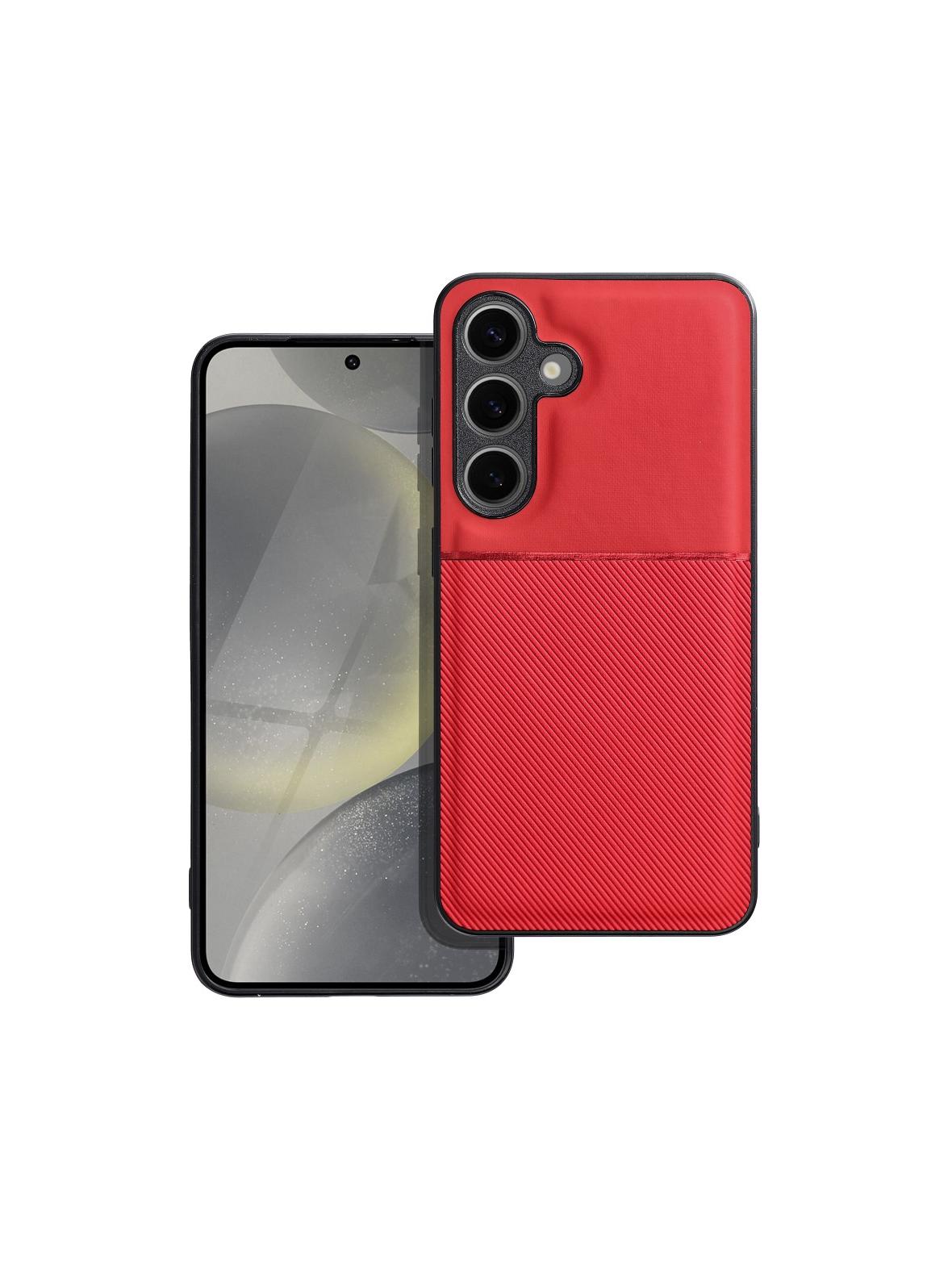 Futerał NOBLE do SAMSUNG S24 czerwony