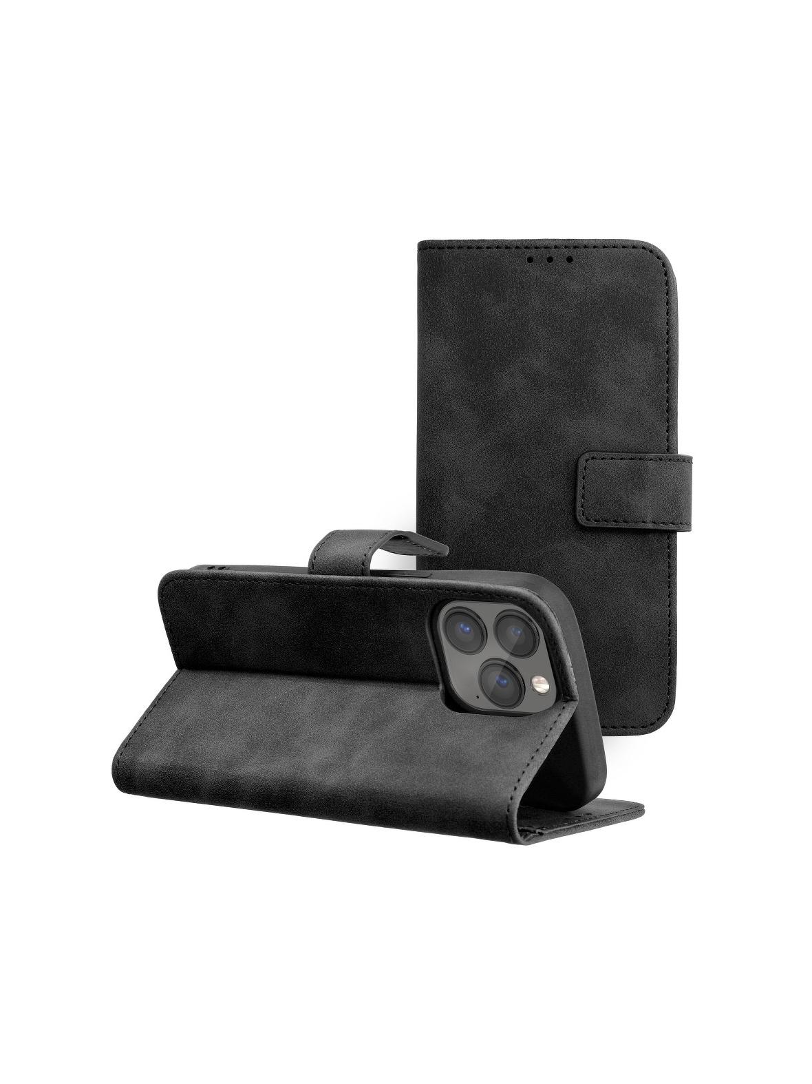 Kabura TENDER Book do IPHONE 13 Pro czarny