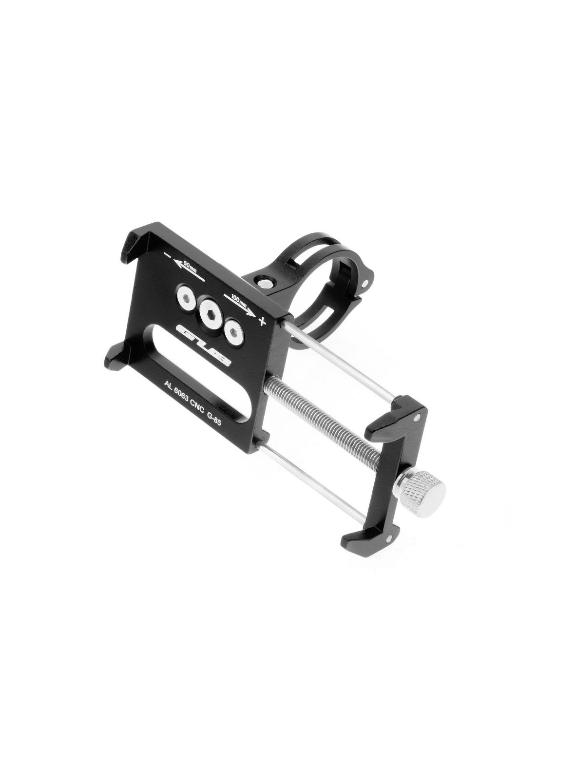 GUB uchwyt rowerowy na kierownicę G85 Aluminium czarny