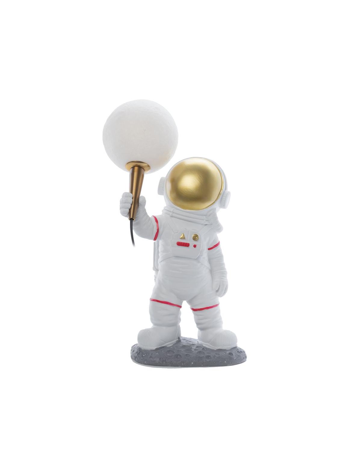 Lampka nocna ASTRONAUTA Art Deco stojący (wzór 1) AMTL
