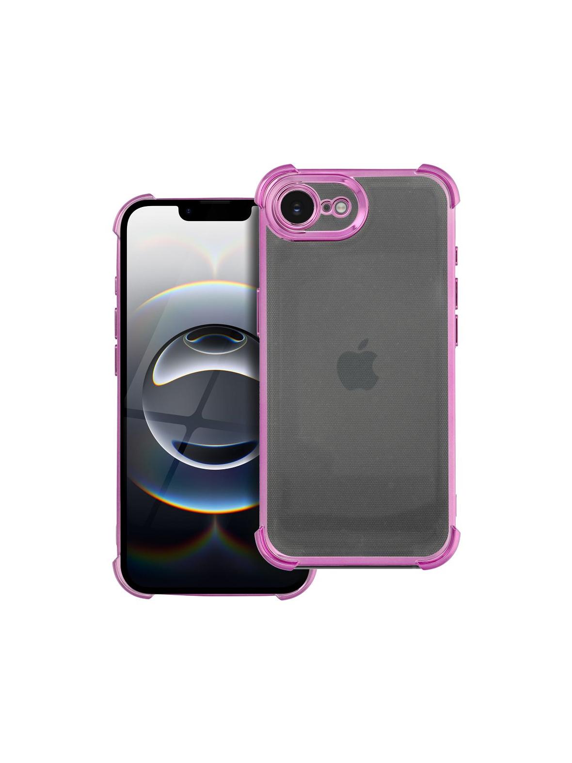 Futerał ANTISHOCK ELECTRO do IPHONE 16e (SE 4 2025) purpurowy