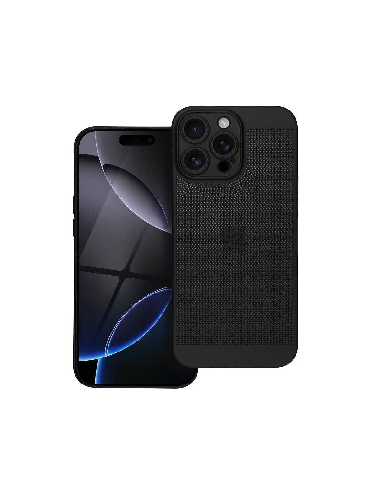 Futerał BREEZY do IPHONE 16 Pro Max czarny