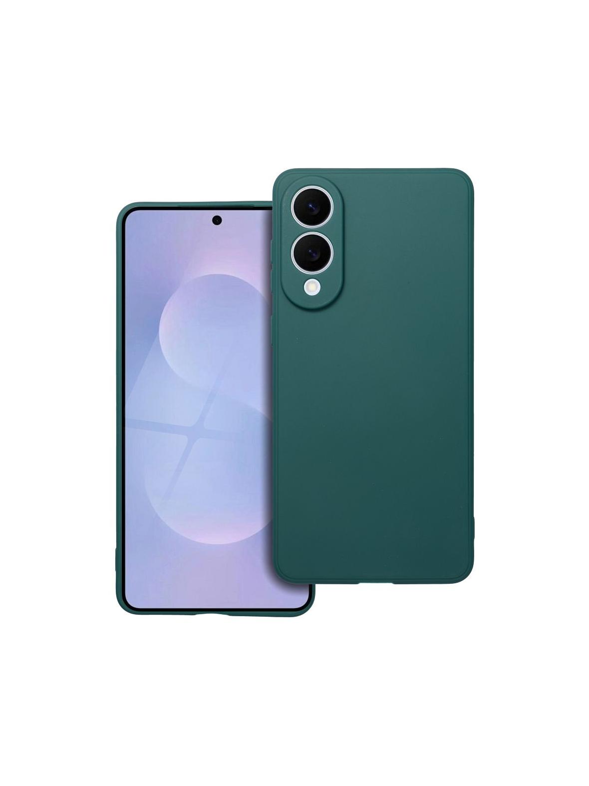 Futerał MATT do SAMSUNG S25 Edge ciemnozielony