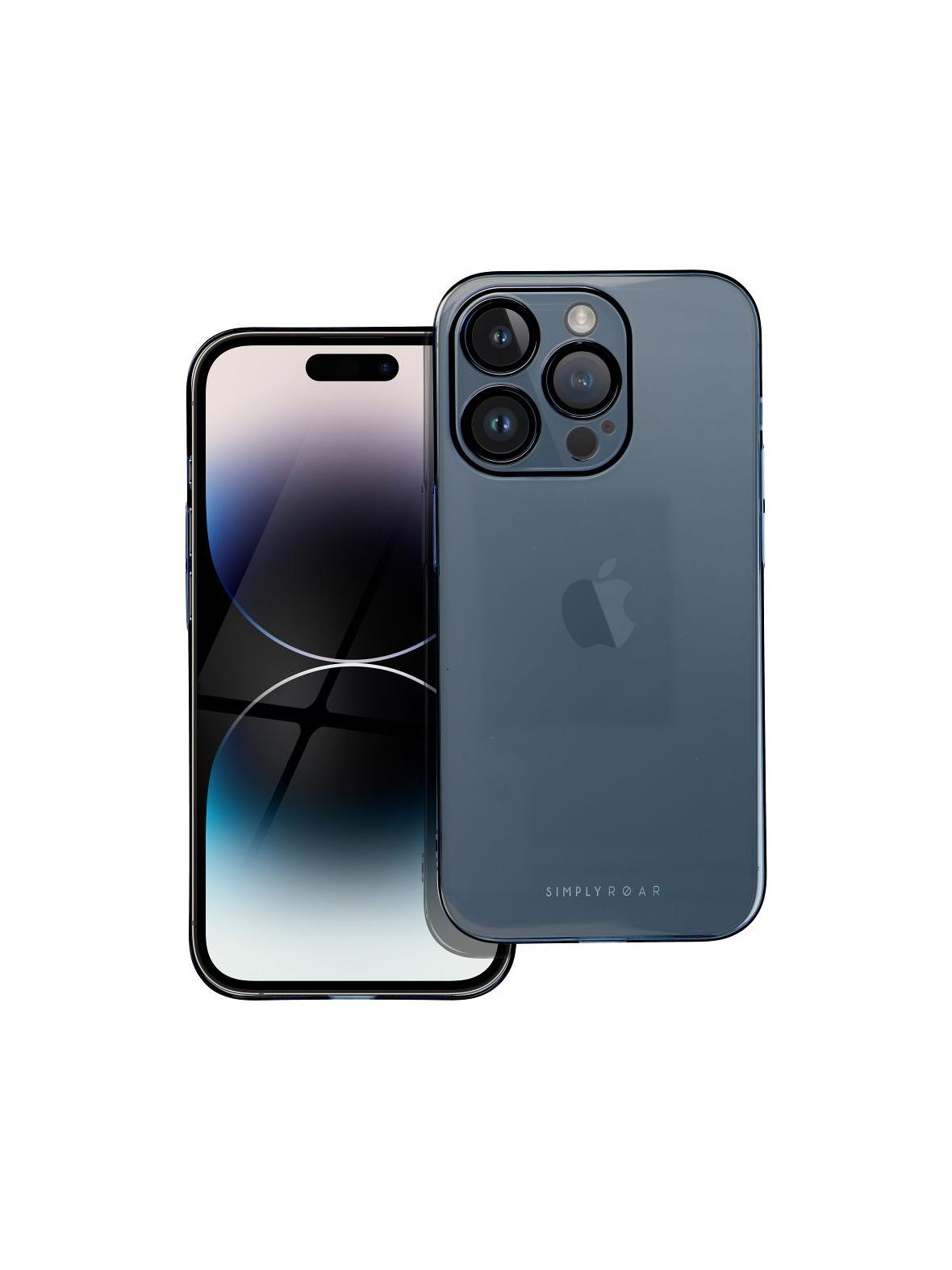 ROAR futerał PURE SIMPLE FIT do IPHONE 14 Pro Granatowy
