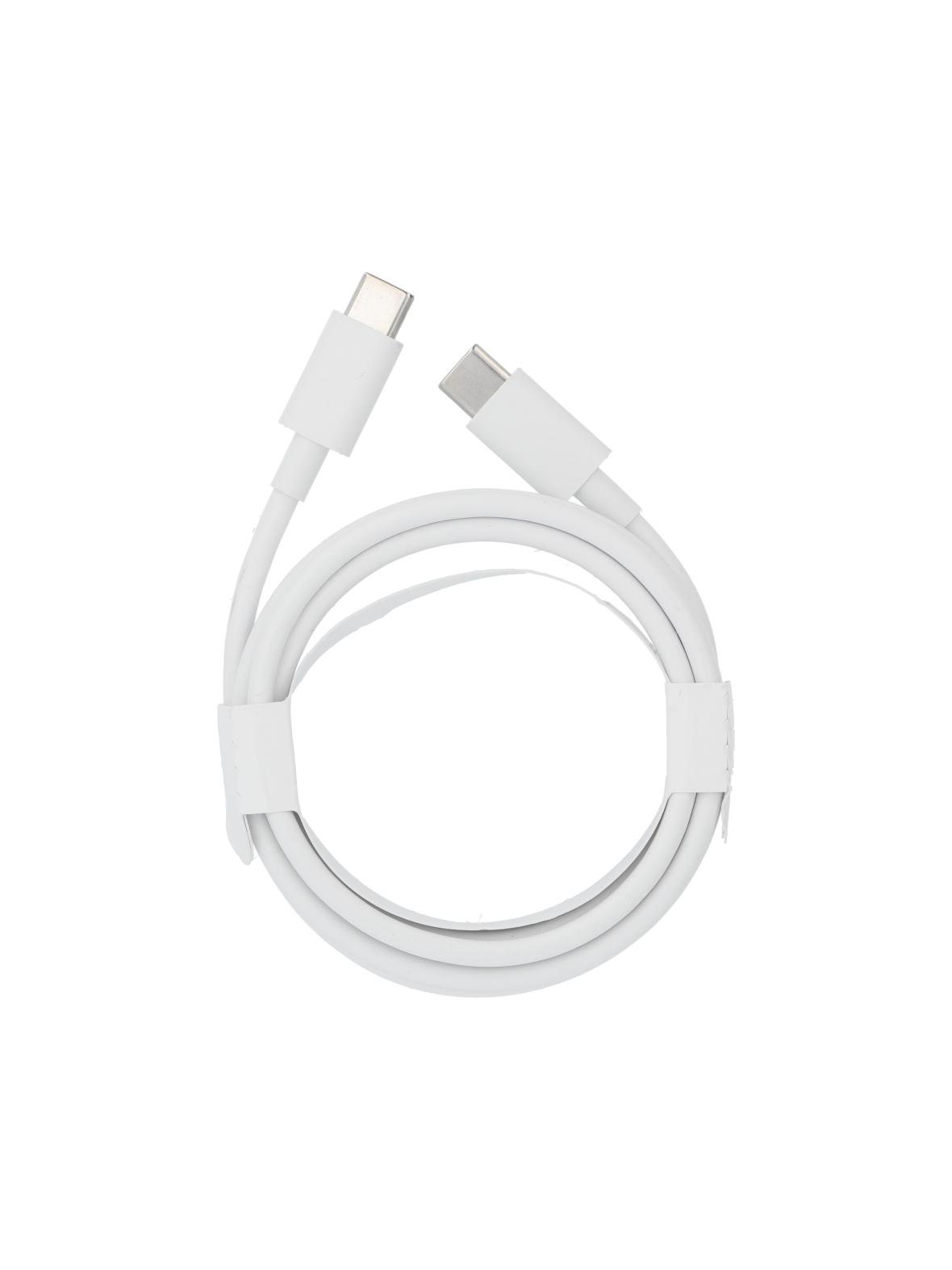Kabel USB C do USB C Google 3A bulk biały