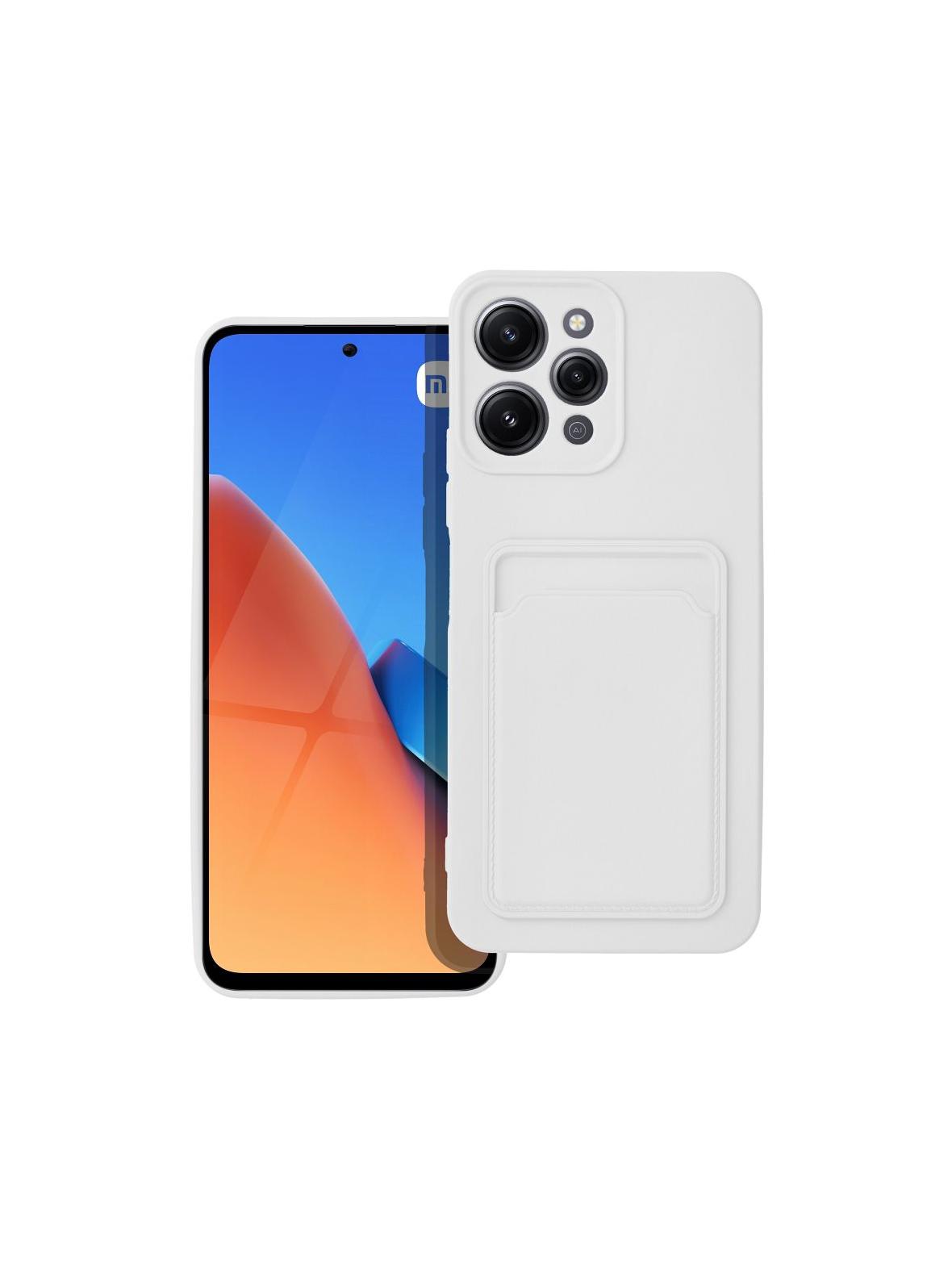 Futerał CARD CASE do XIAOMI Redmi 12 4G biały