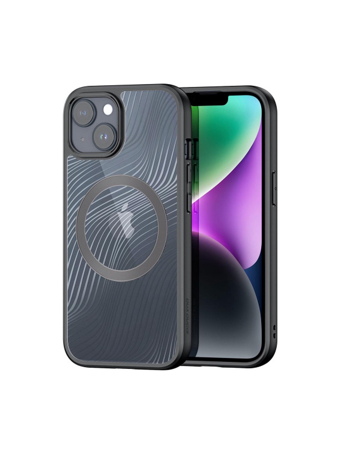 DUX DUCIS futerał AIMO MAG kompatybilny z MagSafe do IPHONE 15 Plus czarny