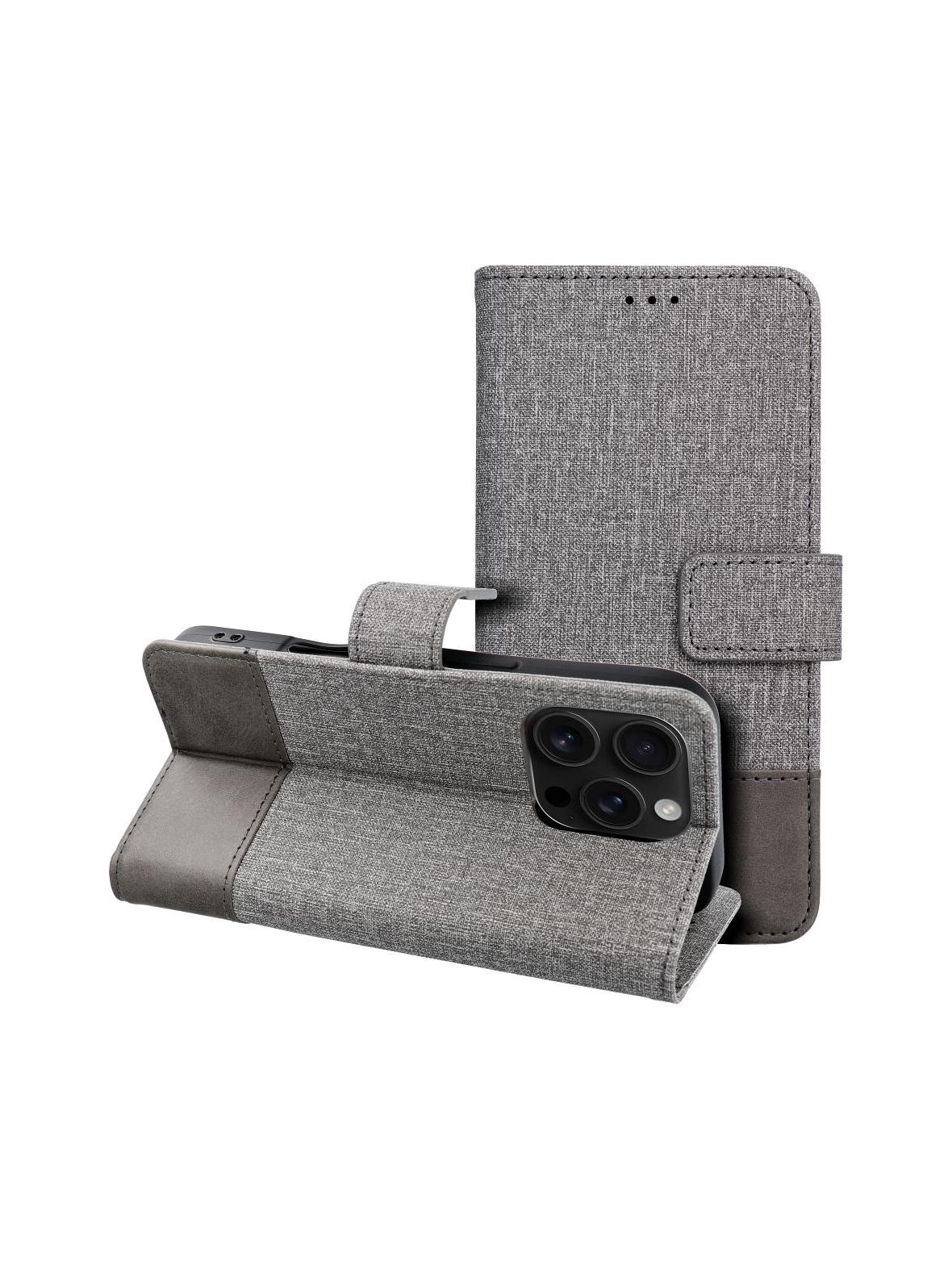 Kabura GOMMA Book do SAMSUNG A57 5G szary