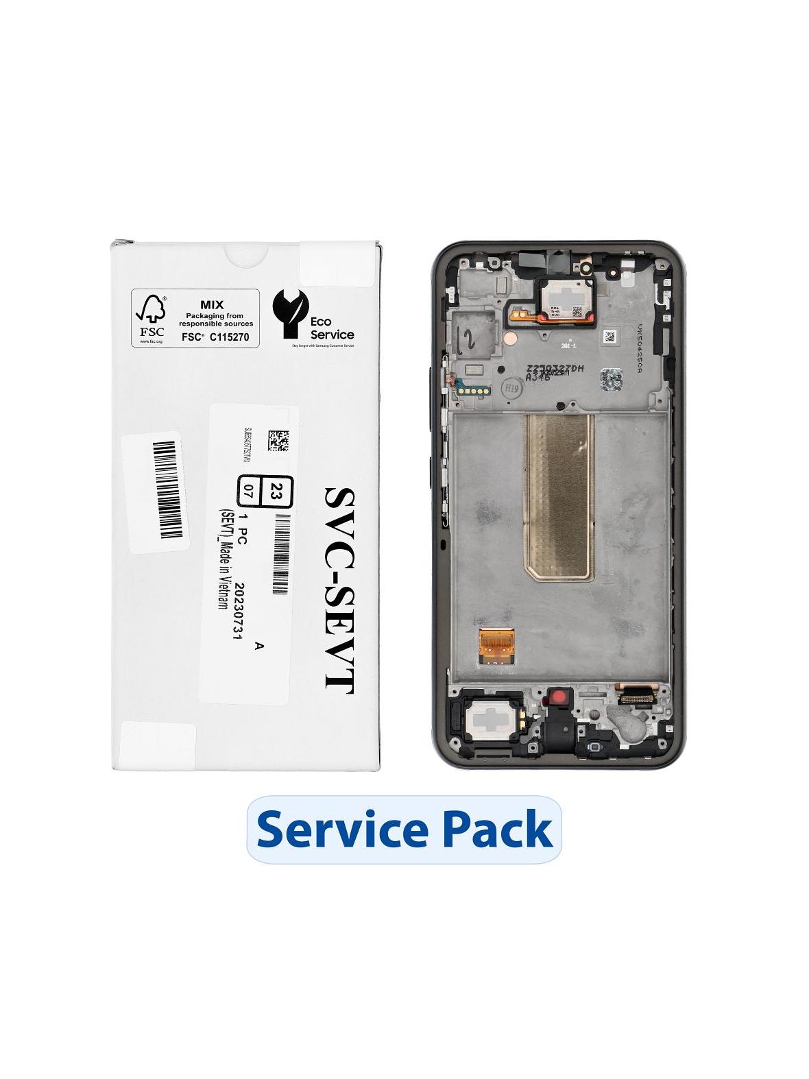 ServicePack Wyświetlacz LCD do SAMSUNG A34 5G A346B GH82-31201A