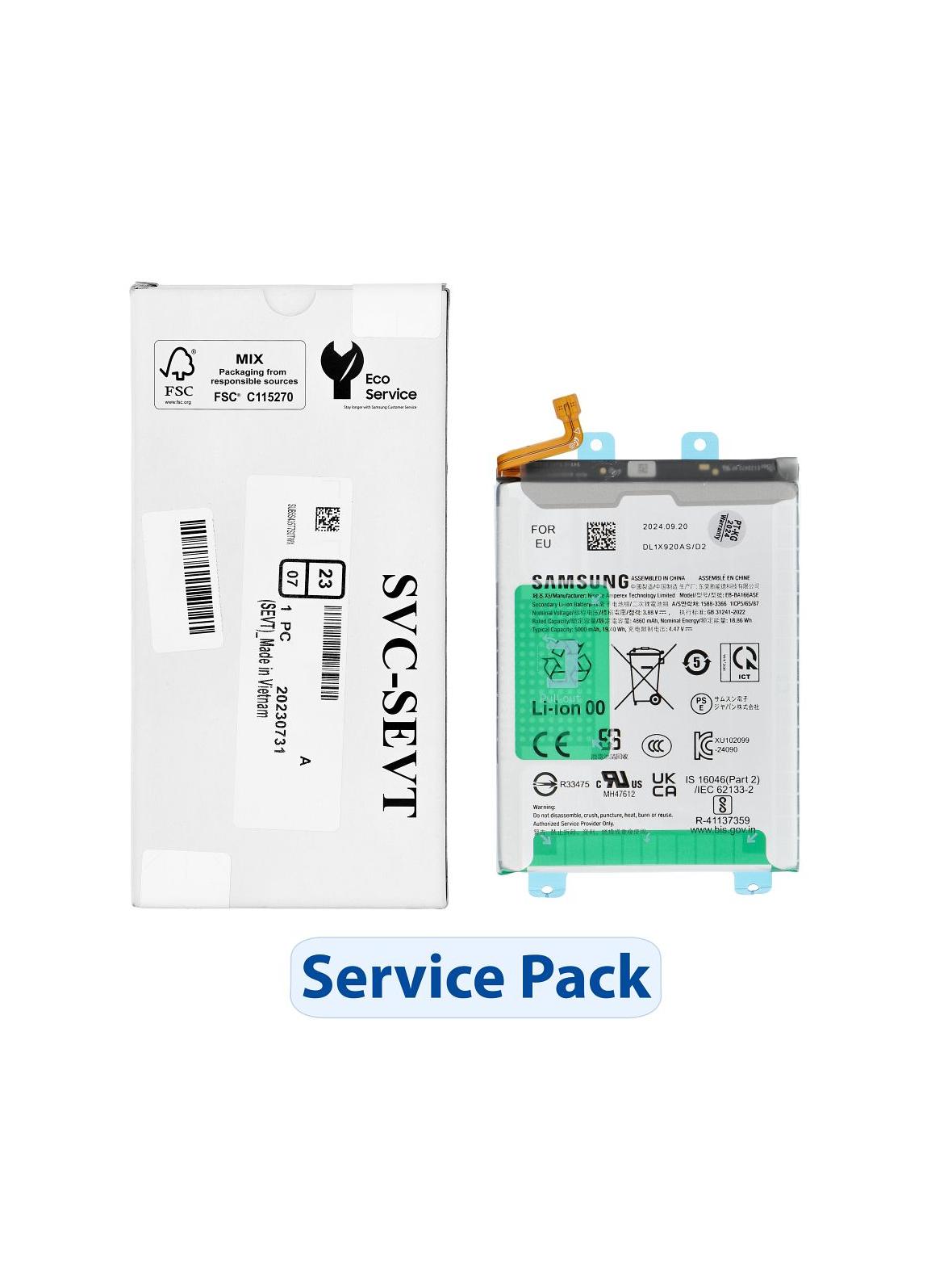 ServicePack Bateria GH82-36145A do SAMSUNG A16 A166B