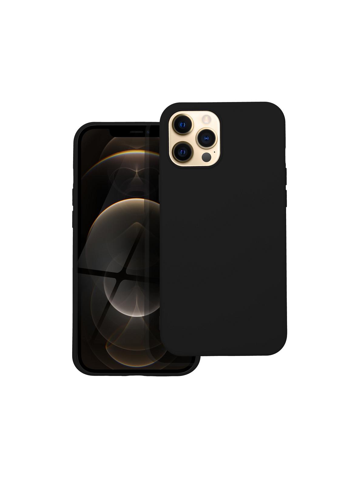 Futerał SILICONE do IPHONE 12 Pro Max czarny