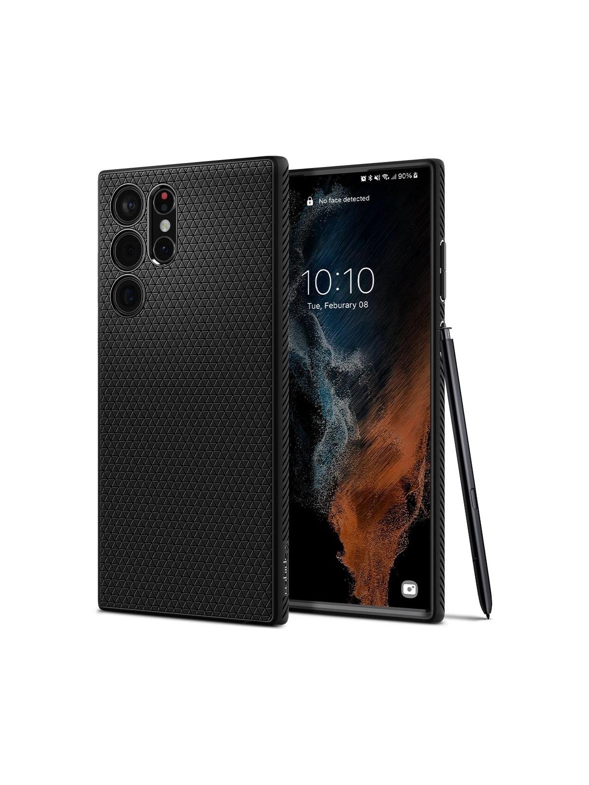 Futerał SPIGEN Luqid Air do SAMSUNG S22 ULTRA matte black