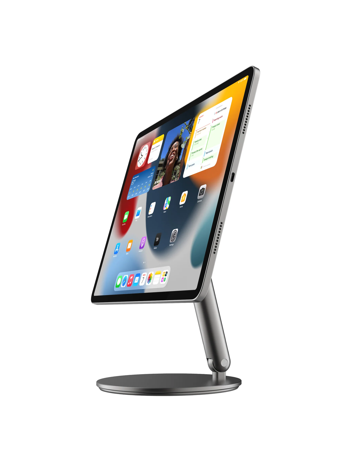 WiWU - Regulowana i obracana aluminiowa podstawka pod tablet ZM310 do iPad Pro 13 2024