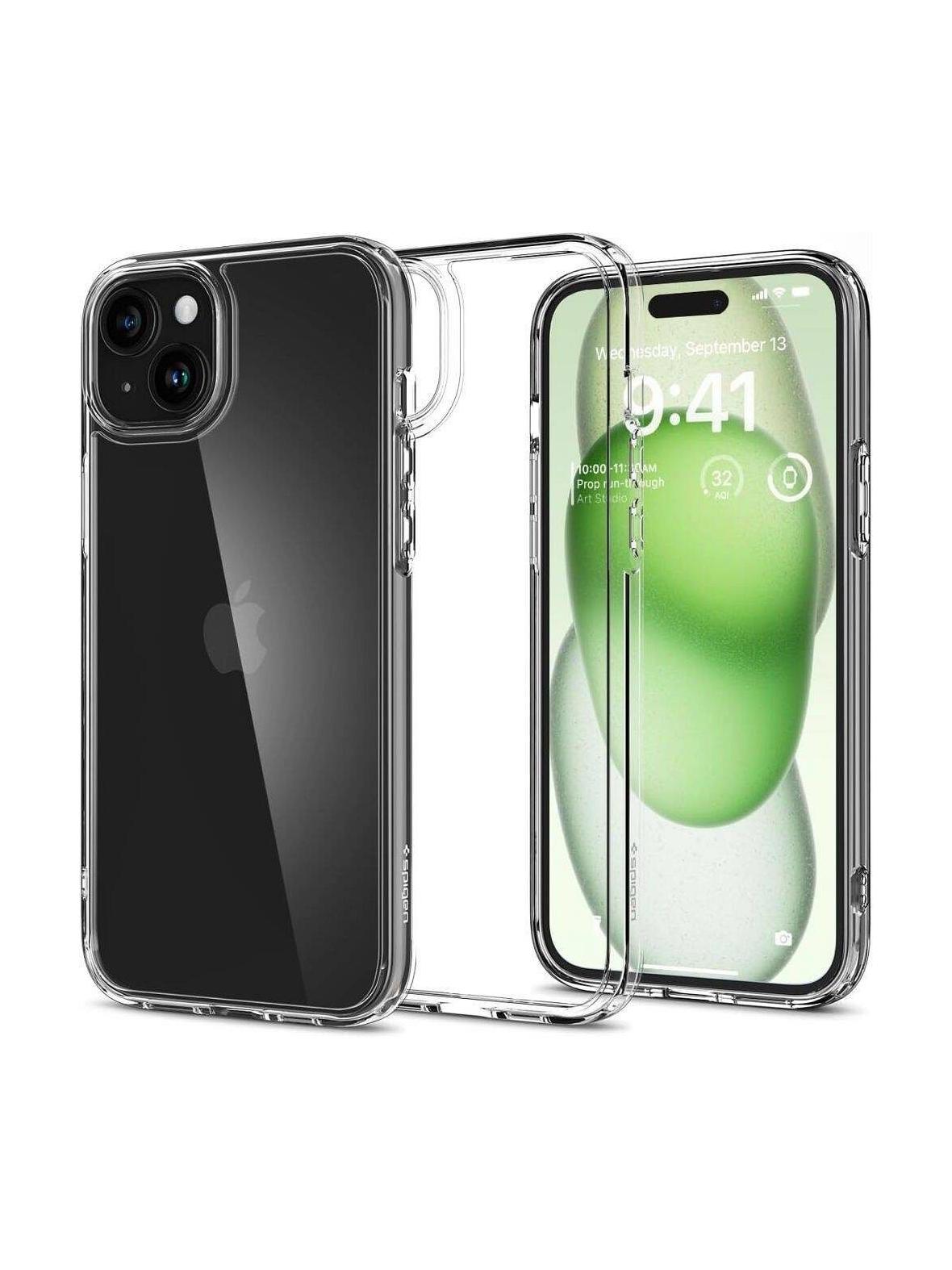 SPIGEN futerał ULTRA HYBRID do IPHONE 16 Plus crystal clear