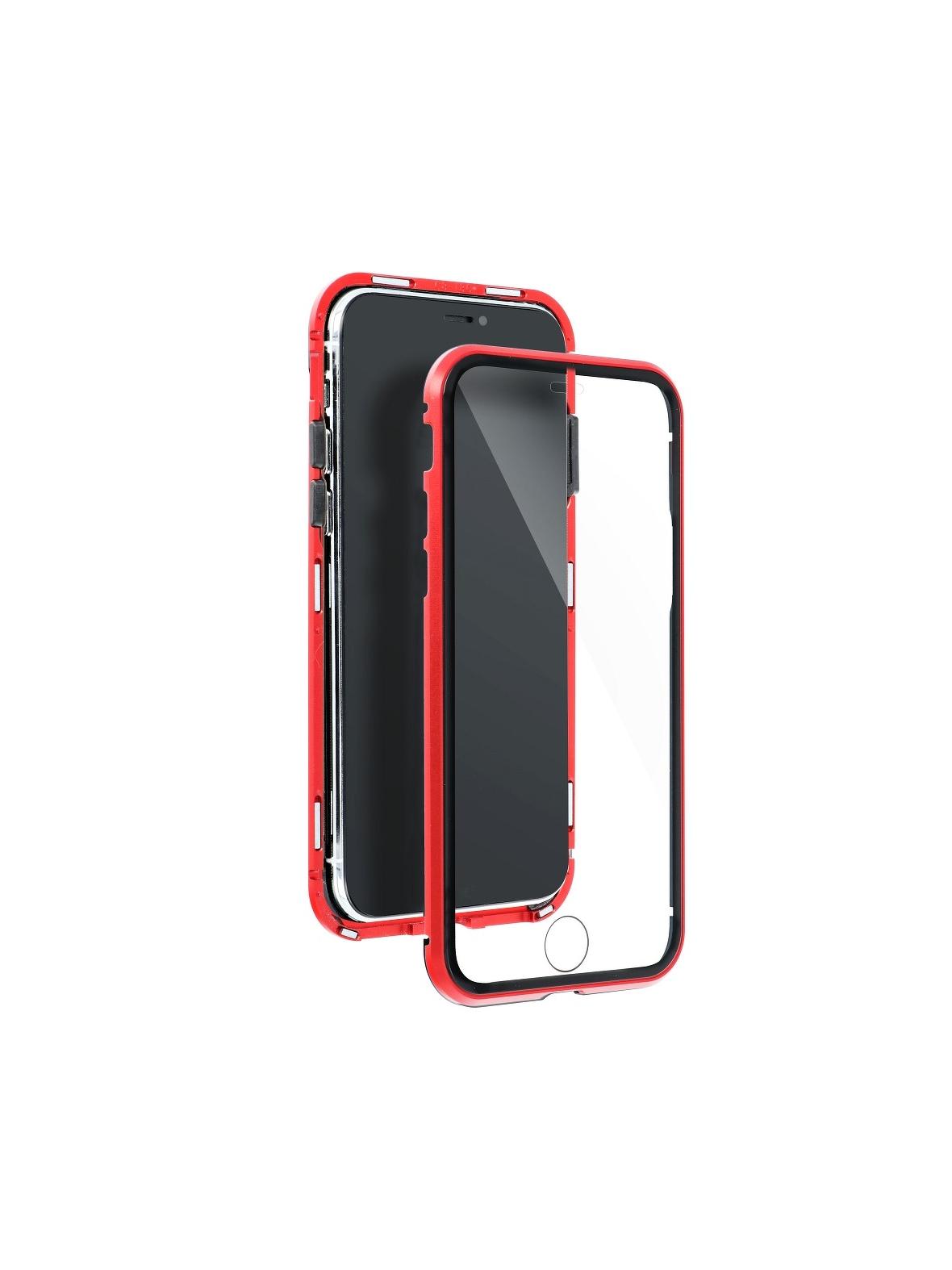 Futerał MAGNETO 360 do SAMSUNG S21 Plus czerwony