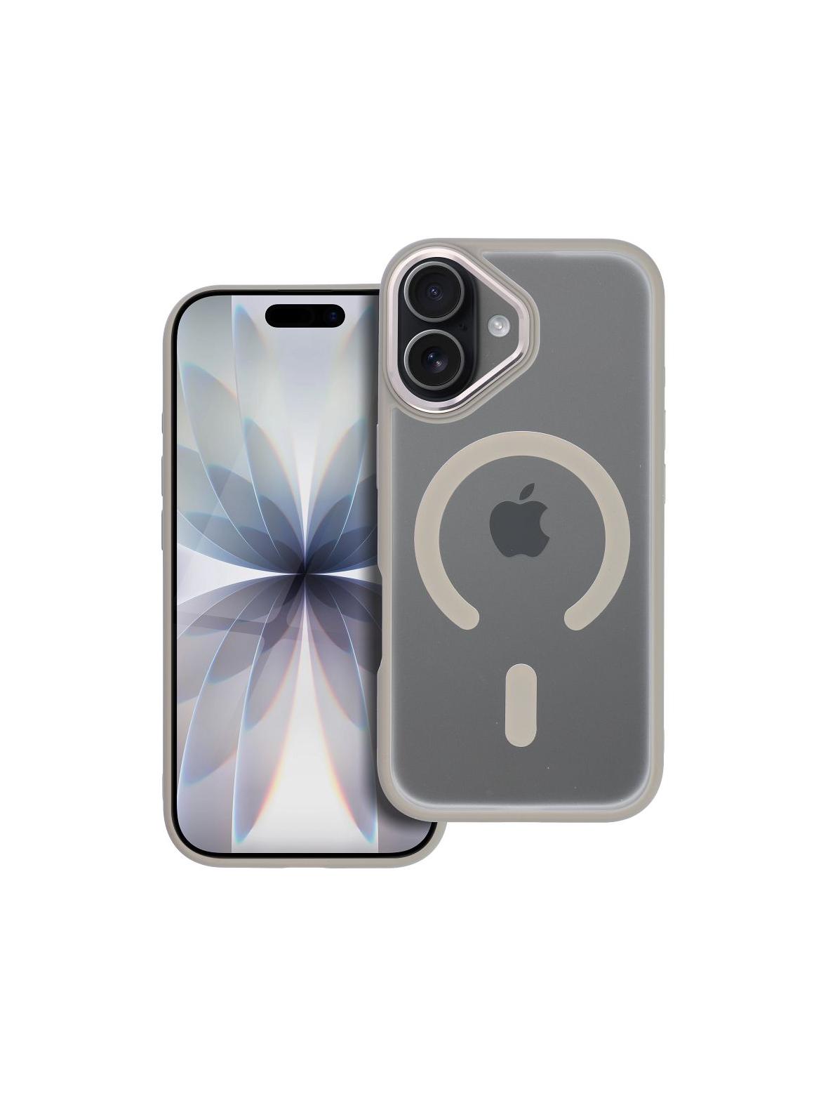 Futerał MATTE MAG COVER kompatybilny z MagSafe do IPHONE 17 tytanowy