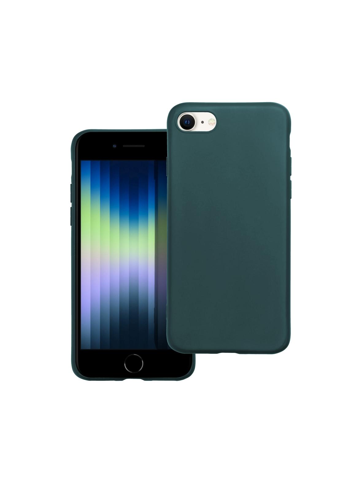 Futerał MATT do IPHONE 7 / 8 / SE 2020 / SE 2022 ciemnozielony