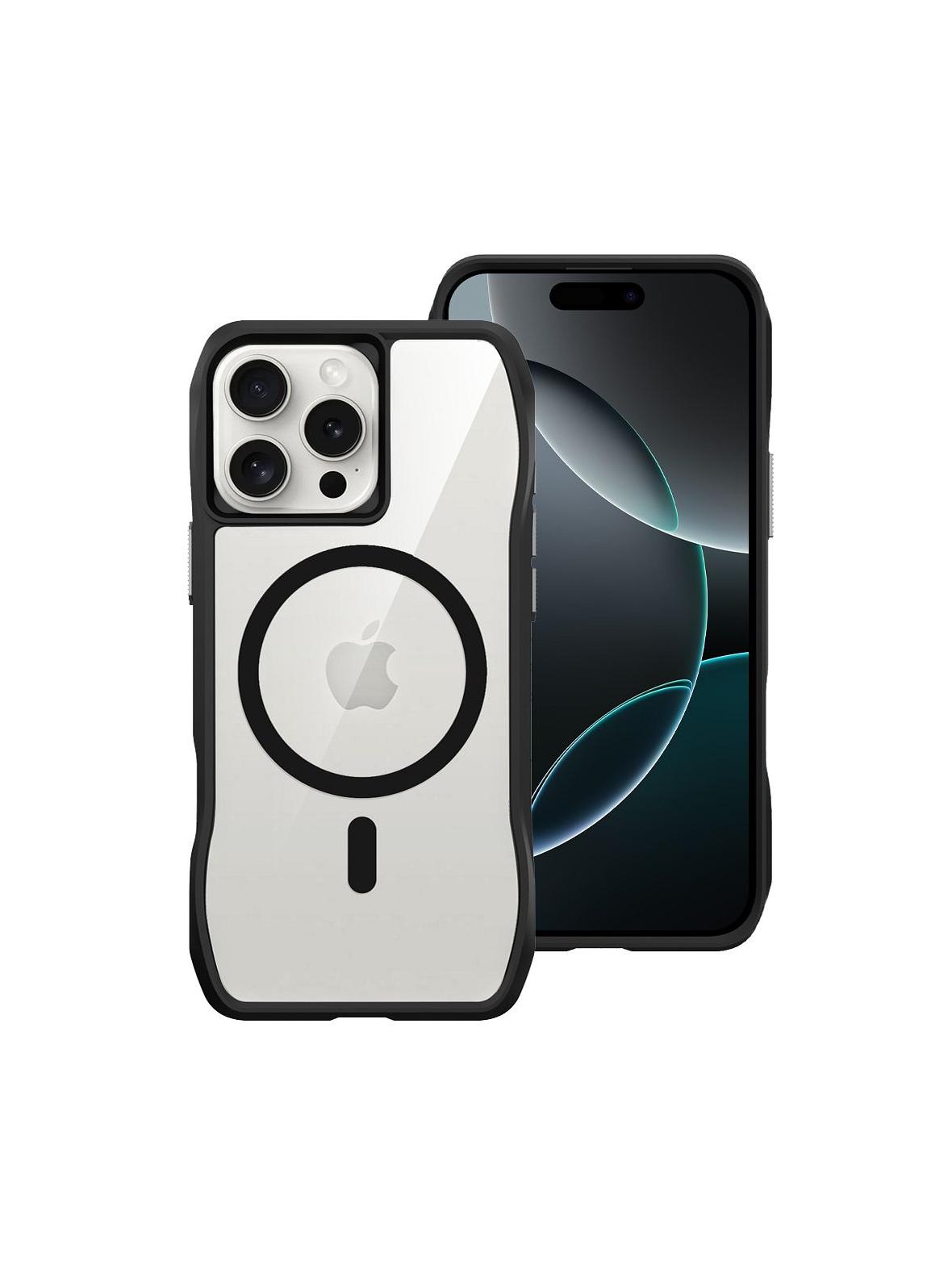 ROAR futerał SLIM DEFENDER kompatybilny z MagSafe do IPHONE 16 czarny