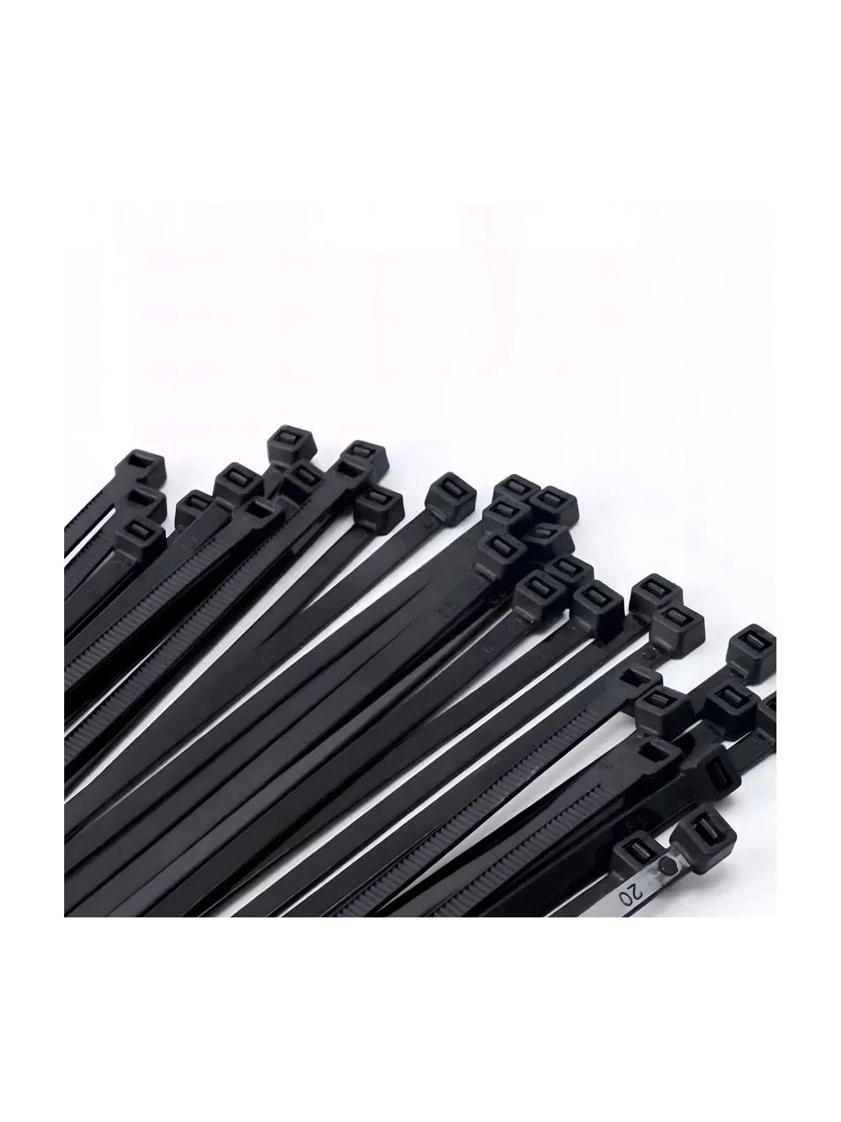 Opaski zaciskowe "Trytytki" 4,8 x 200 mm 100 sztuk RC-K-1296 czarne