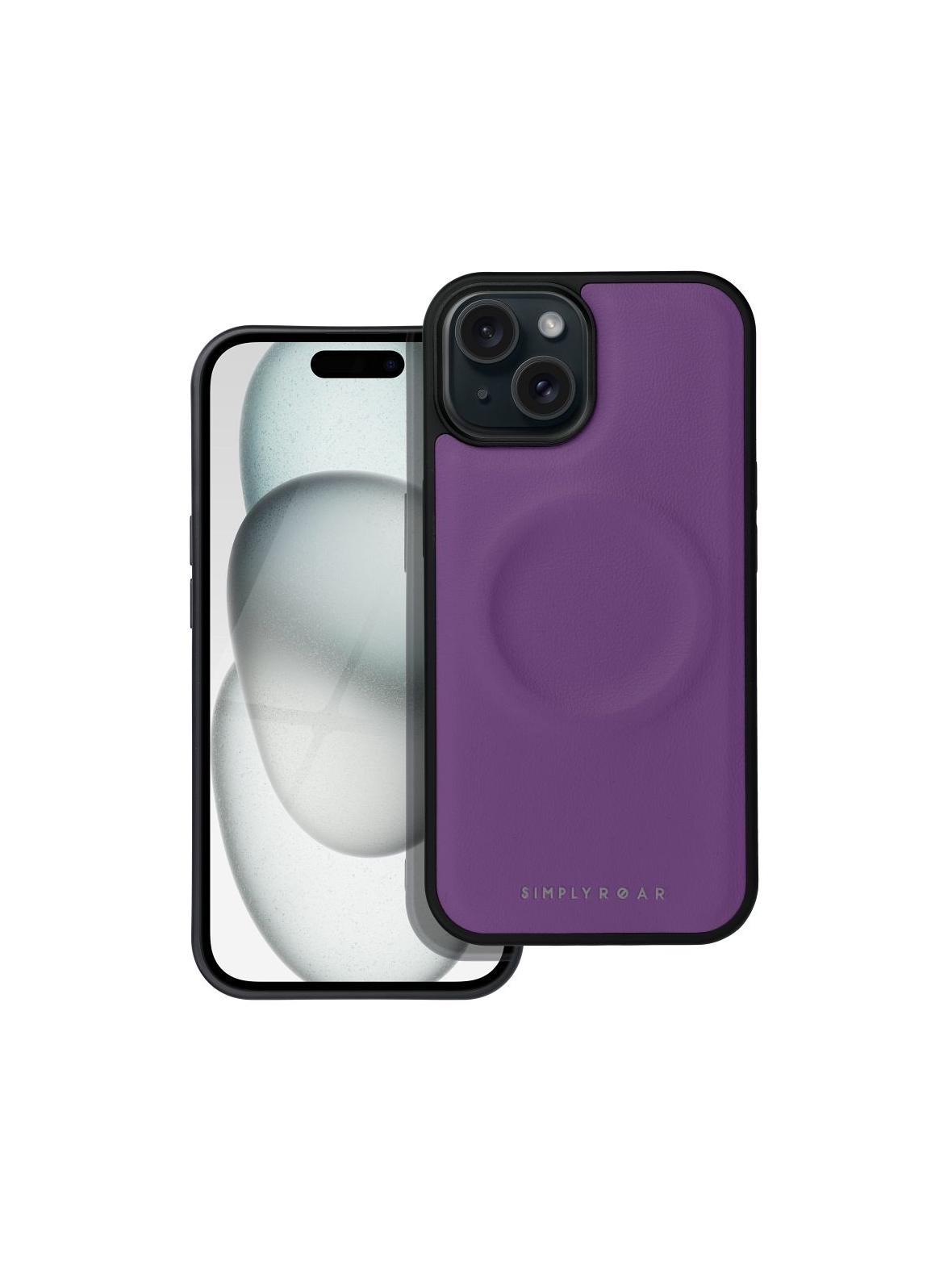 ROAR futerał MAG MORNING do IPHONE 15 Fioletowy