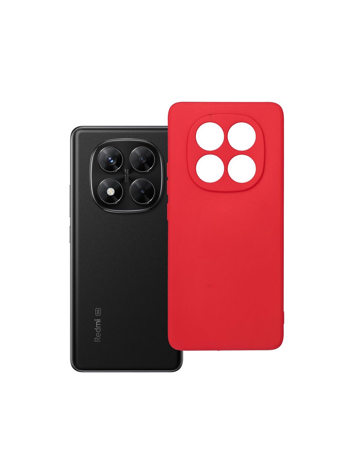 Futerał SOFT do XIAOMI Redmi Note 14 Pro 5G czerwony