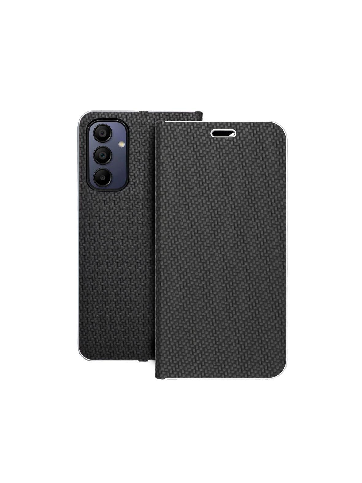 Kabura LUNA Book Carbon do SAMSUNG A15 4G / A15 5G czarny