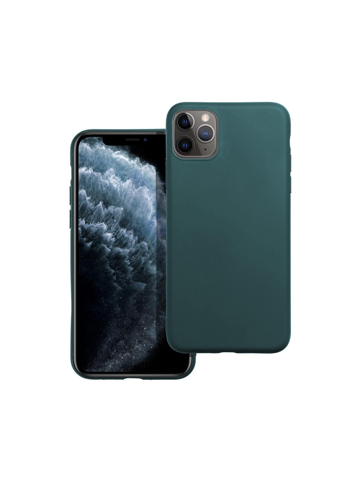 Futerał MATT do IPHONE 11 Pro Max ciemnozielony
