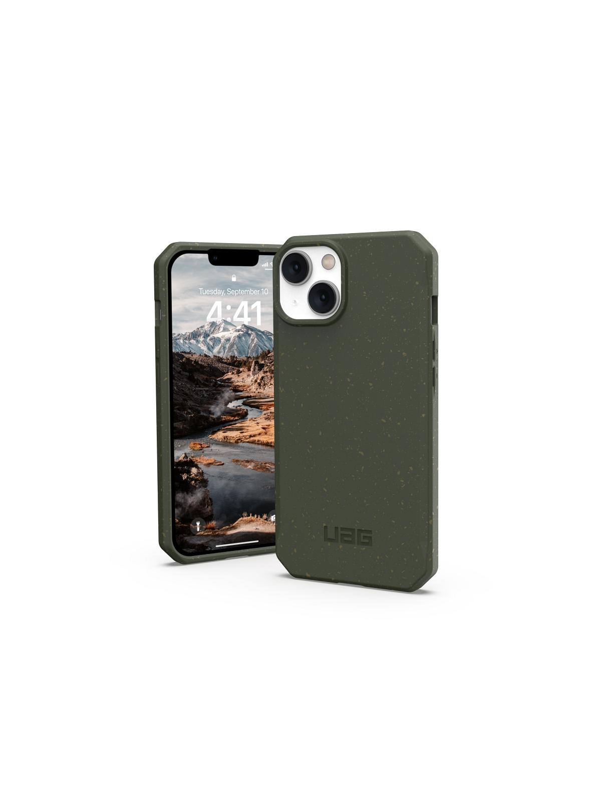 UAG Urban Armor Gear futerał BIODEGRADABLE OUTBACK do IPHONE 14 Plus green